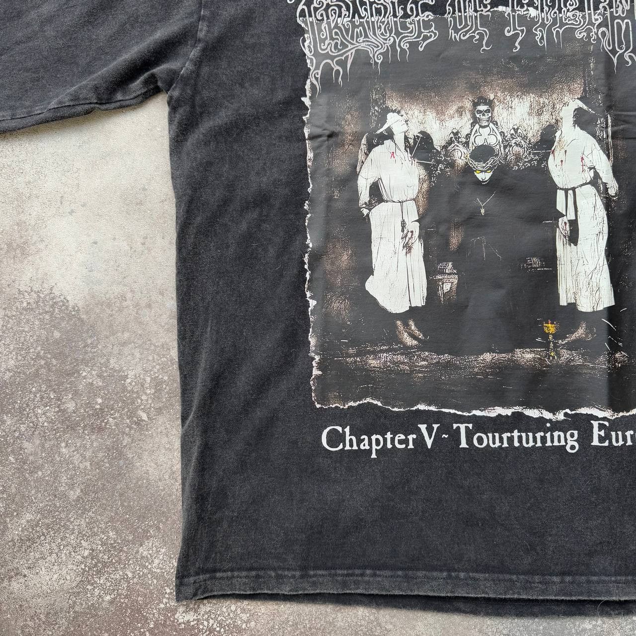 Japanese Brand Cradle of Filth Faded Long Sleeve Shirt Size US M / EU 48-50 / 2 - 7 Thumbnail
