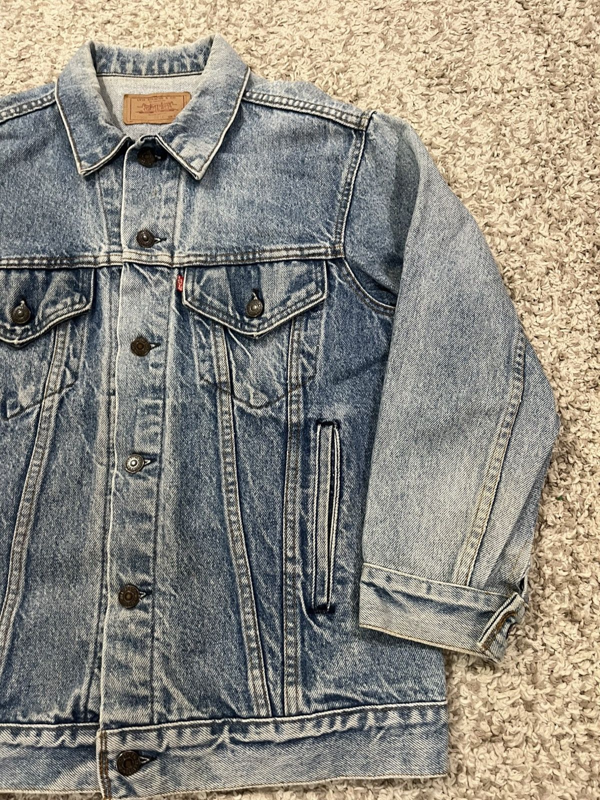 Levi's SALE‼️🔥LEVI’S 71506 USA TRUCKER 90s #527 Size US L / EU 52-54 / 3 - 3 Thumbnail