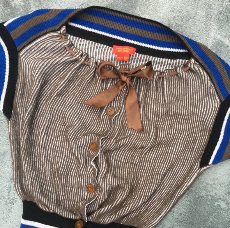 Vivienne Westwood Vivienne Westwood Butterfly knot knit short sleeves Size S / US 4 / IT 40 - 2 Thumbnail