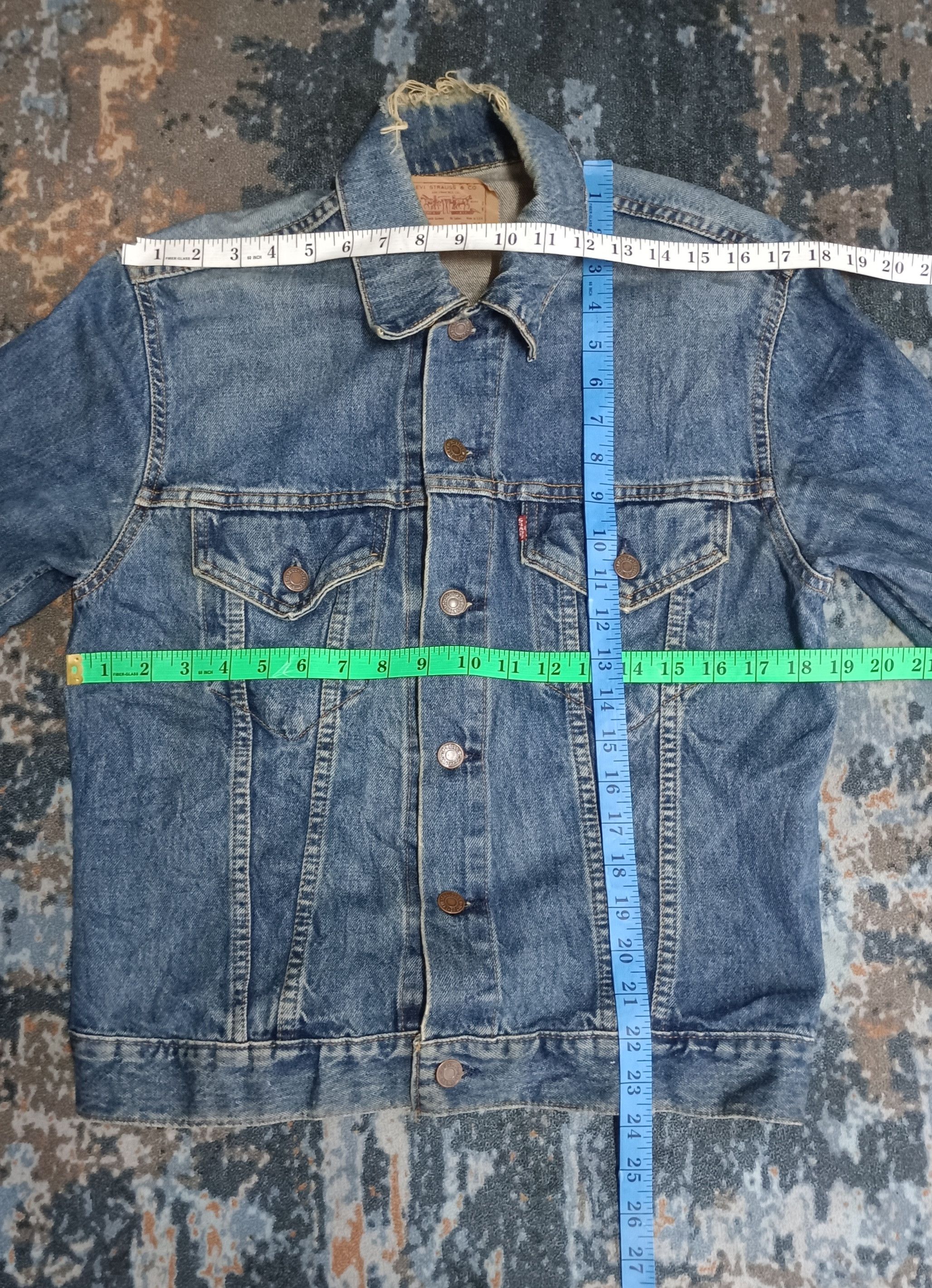 Levi's Vintage 90s Levi's 715 Button Stamp Blanket Size US M / EU 48-50 / 2 - 18 Thumbnail