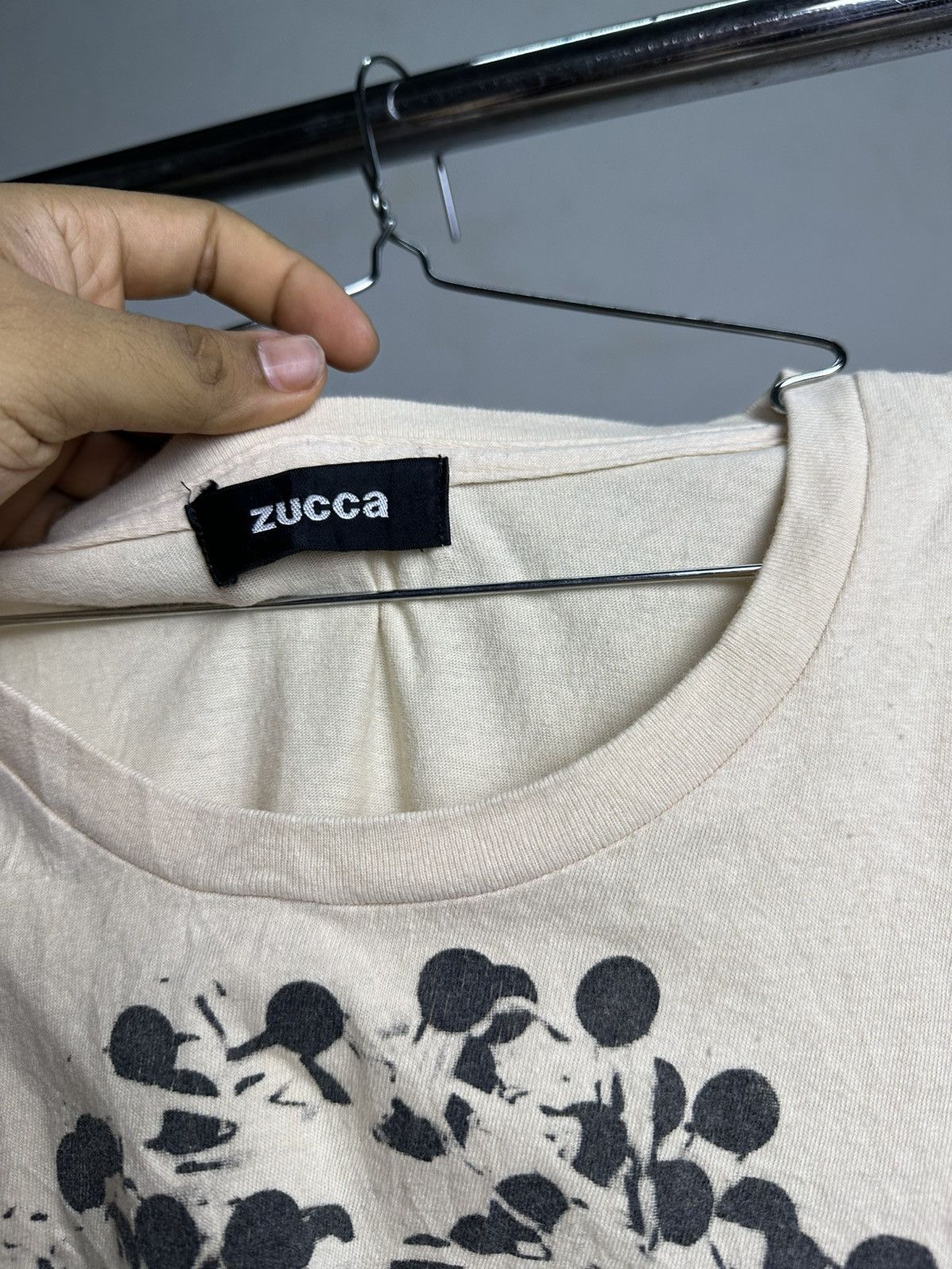 Japanese Brand × Zucca Zucca Tamieh Big Print Top Shirt Size M / US 6-8 / IT 42-44 - 3 Thumbnail
