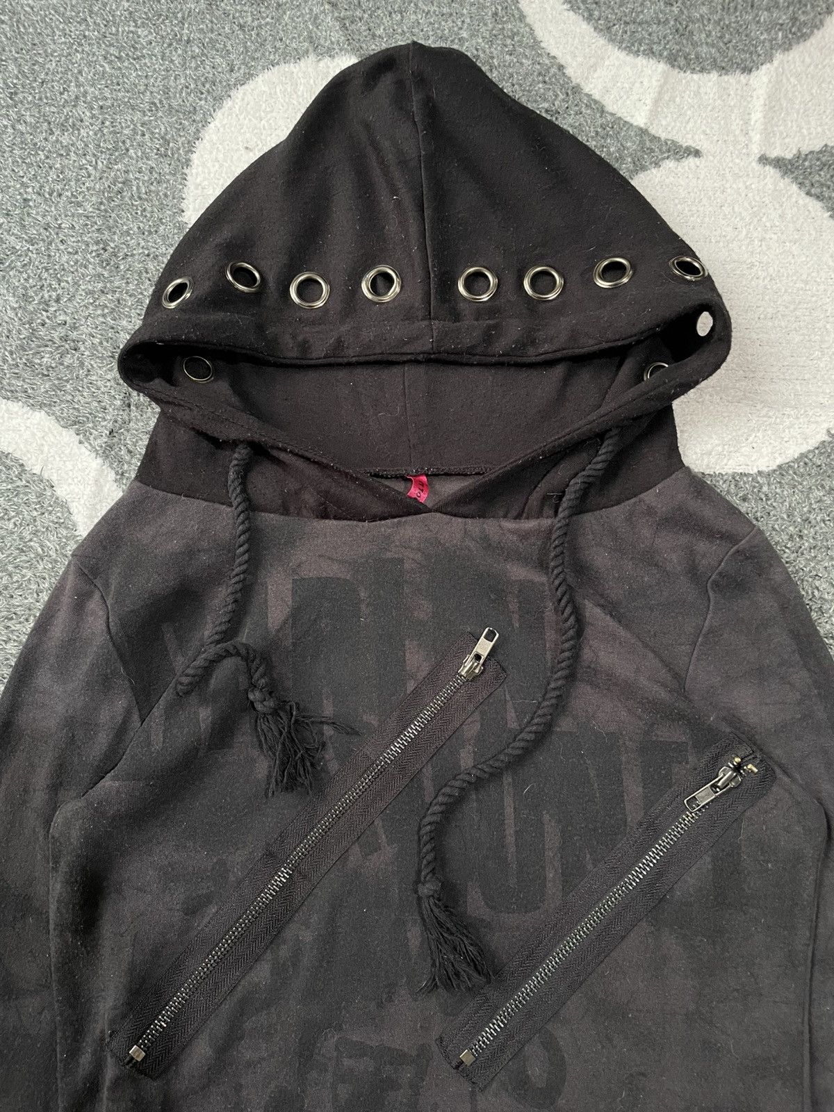 Japanese Brand TRY TO LOVE YOU JAPANESE MULTI ZIPPER STYLE HOODIE Size US S / EU 44-46 / 1 - 6 Thumbnail