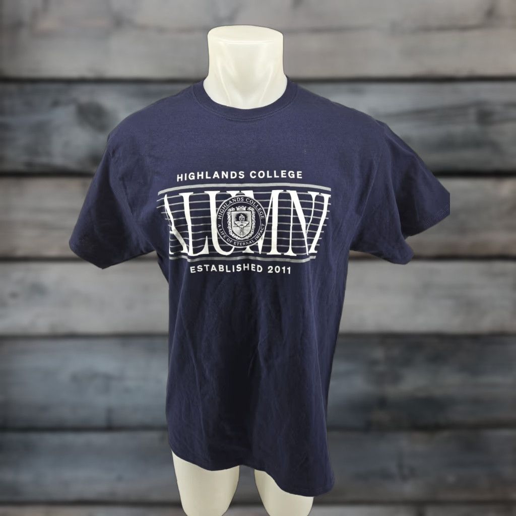 Port & Company Georgia Highlands College Alumni T Shirt Blue Size Large Mens Size US L / EU 52-54 / 3 - 1 Thumbnail