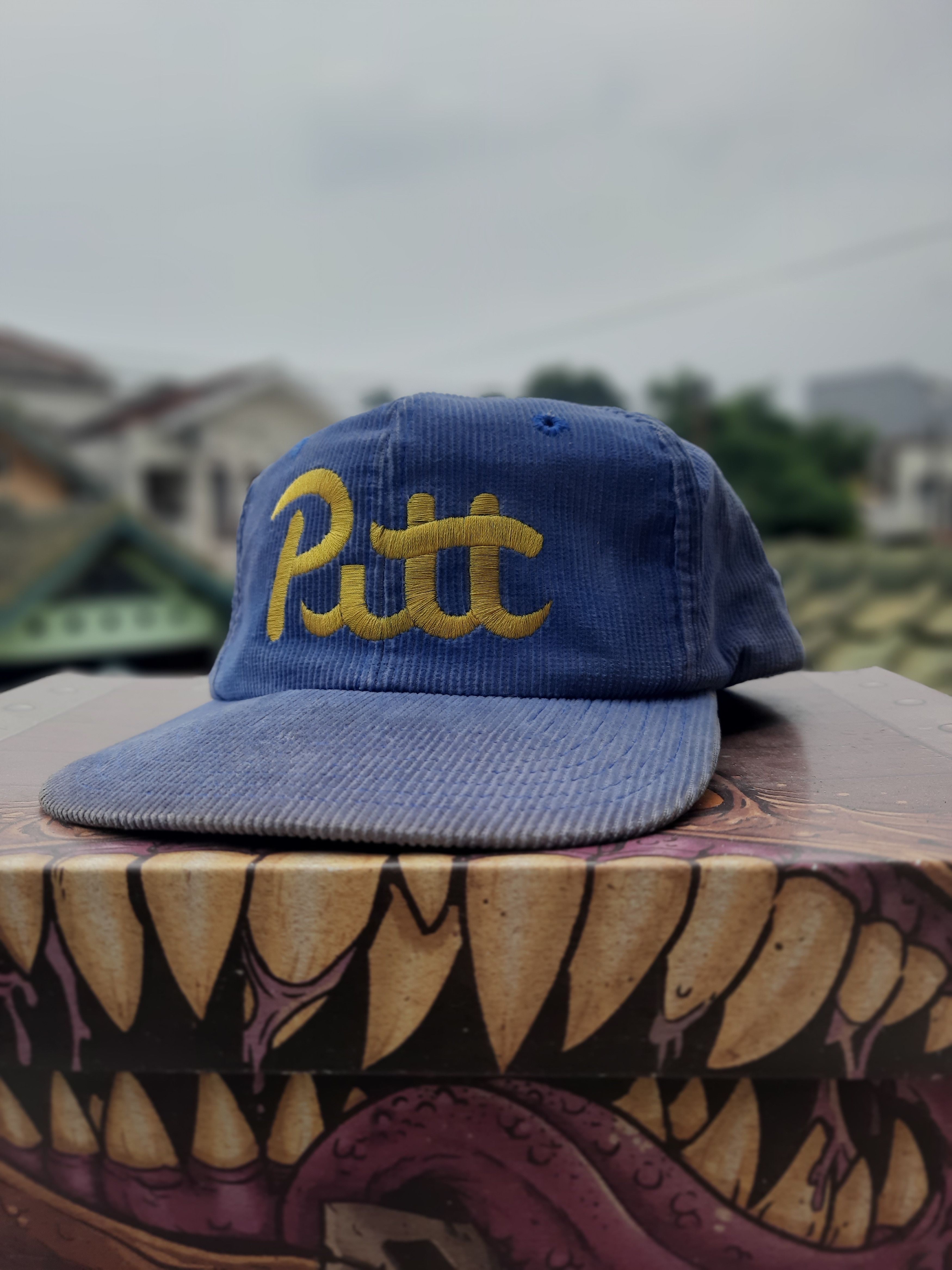 Twins Enterprise Inc. Vintage Corduroy hat Pittsburgh Panthers NCAA team Size 44 - 1 Thumbnail