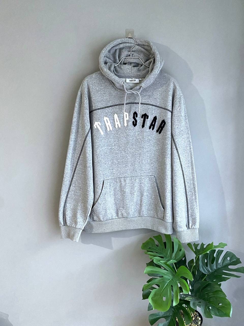 Trapstar London Trapstar It's a Secret Big Teddy Logo Men's Grey Hoodie, L Size US L / EU 52-54 / 3 - 1 Thumbnail