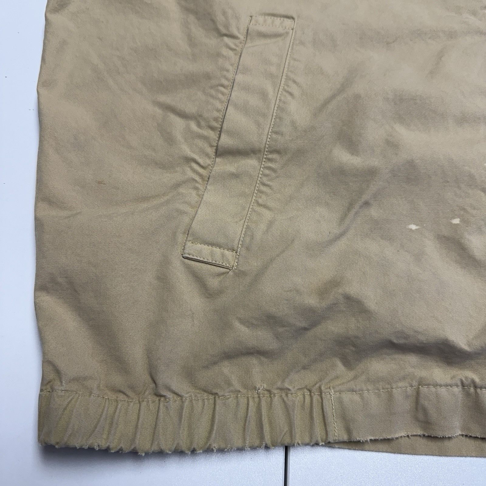 Nautica Vintage Nautica Jacket Mens Large 27x27 Beige Full Zip Colla Size US L / EU 52-54 / 3 - 6 Thumbnail