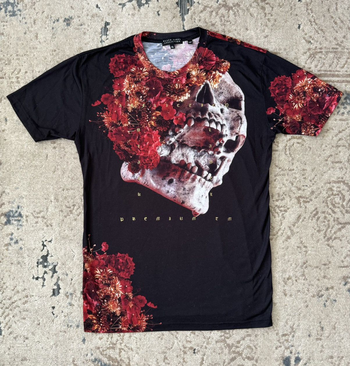 Affliction Affliction Black Label sz XL all over print Size US XL / EU 56 / 4 - 1 Thumbnail