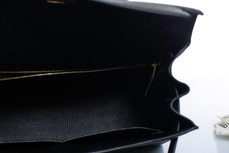 Hermes Hermes, sac Kelly II sellier 28 epsom 89 black Size ONE SIZE - 21 Thumbnail