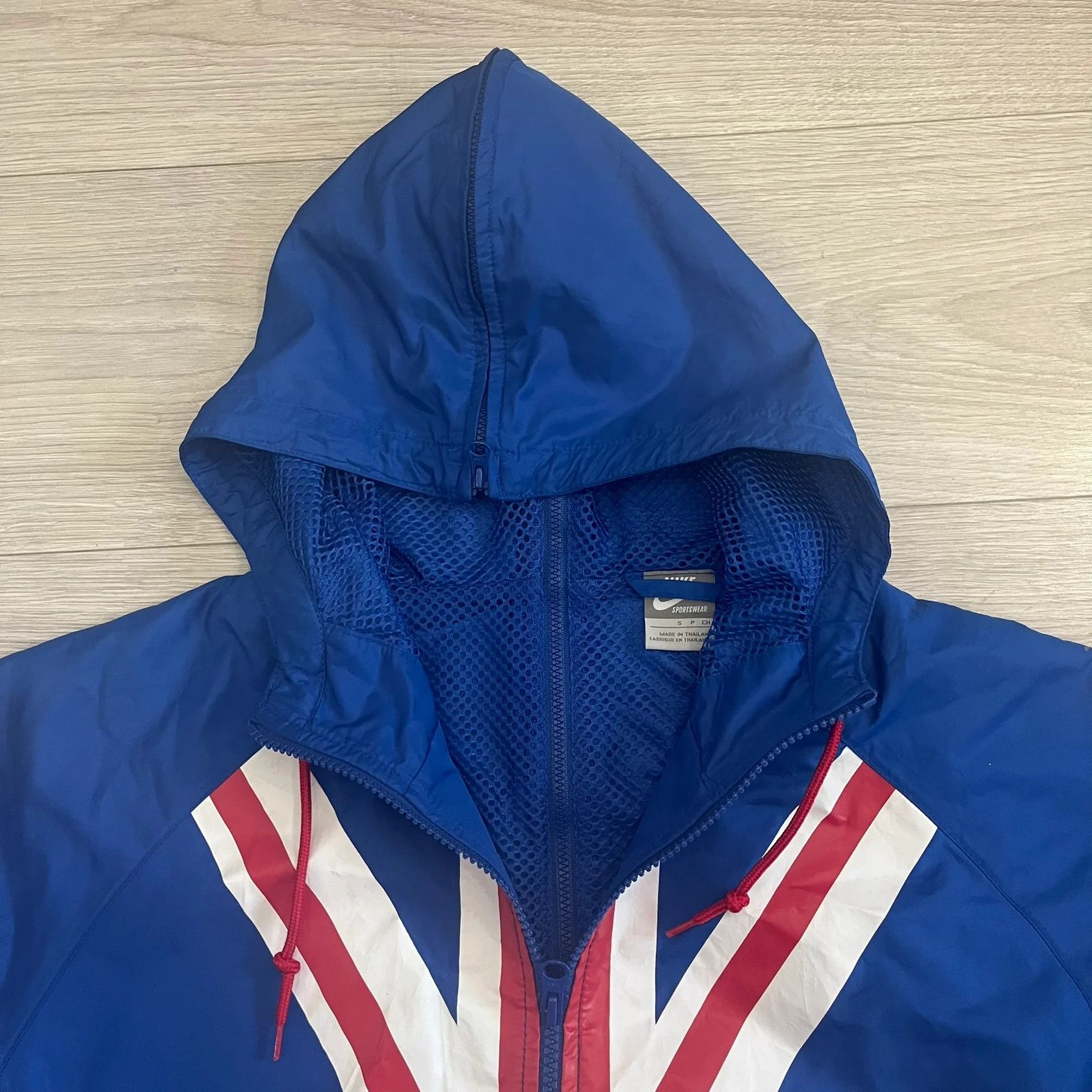 Nike Nike UK Olympics 2008 Split Windbreaker (Small) Size US S / EU 44-46 / 1 - 4 Thumbnail