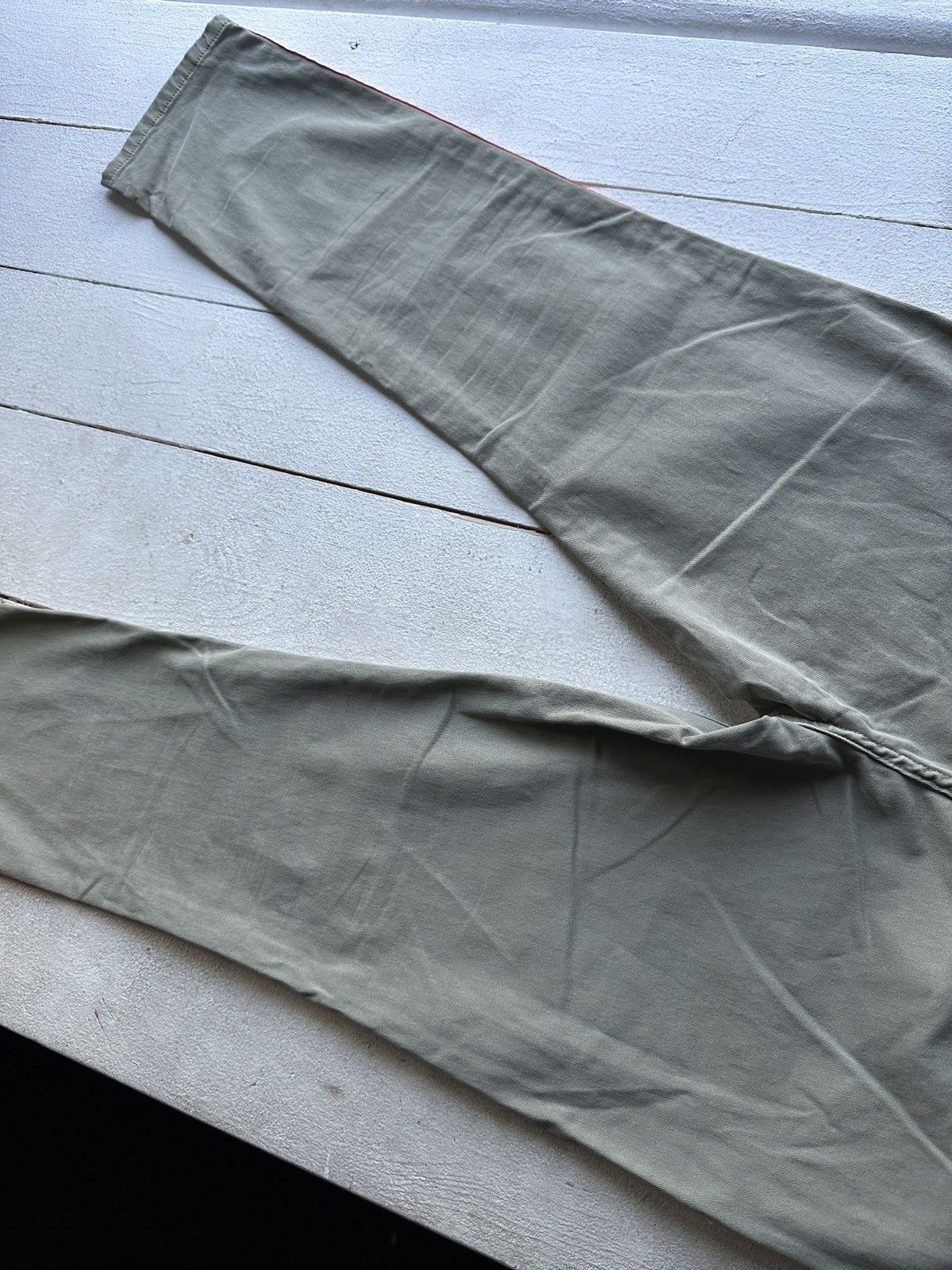 Frame 🚨RARE FRAME PANTS GREEN Pants luxury Y2K WOMEN Size 26" / US 2 / IT 38 - 11 Thumbnail
