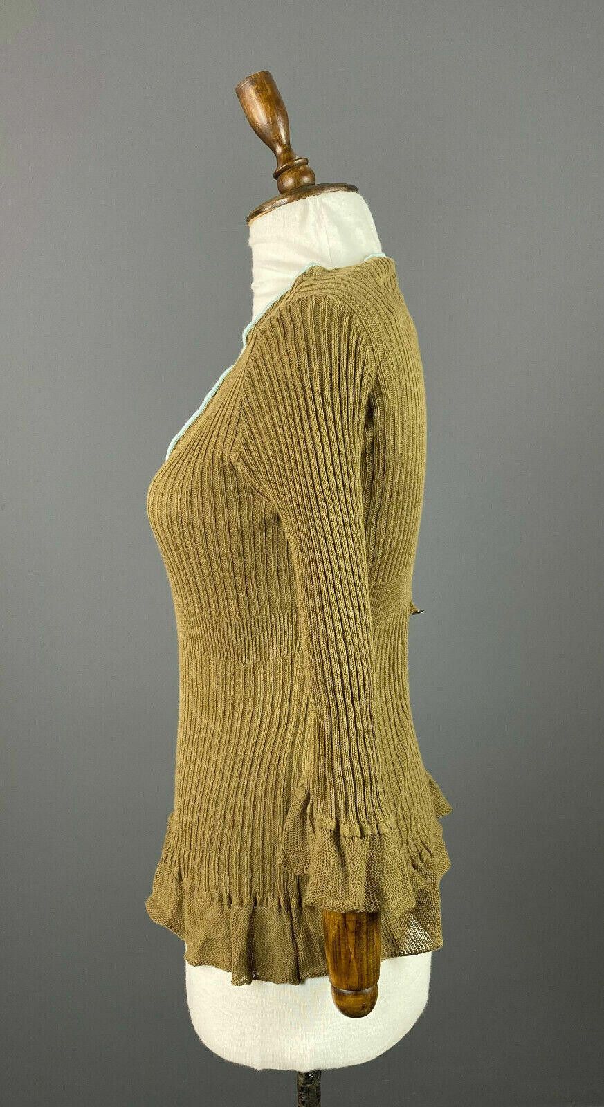 Designer Ladies Dorothee Schumacher Neck Mesh Sweater Size S Size S / US 4 / IT 40 - 4 Thumbnail
