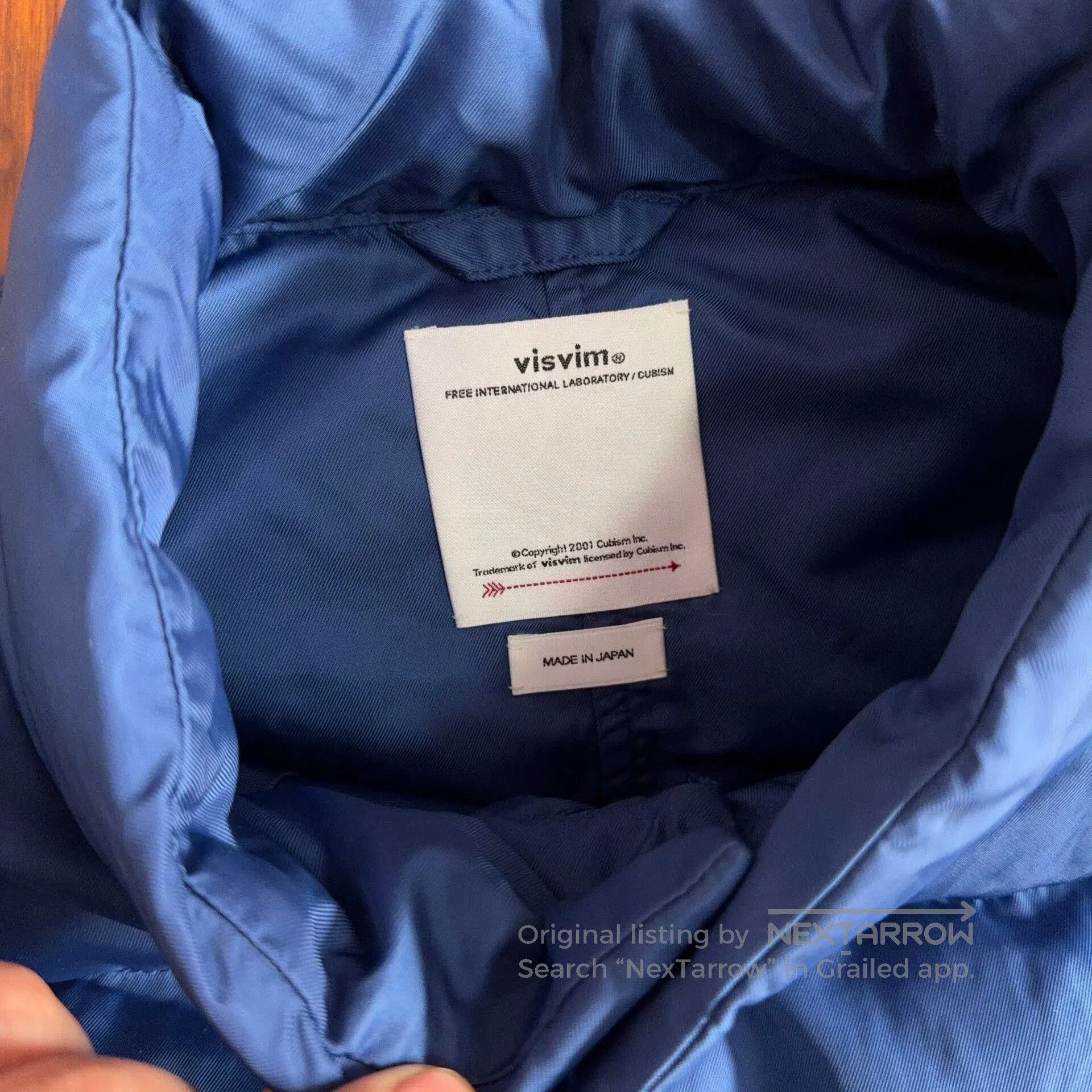 Visvim visvim ulmer down vest in blue. Size US L / EU 52-54 / 3 - 4 Thumbnail