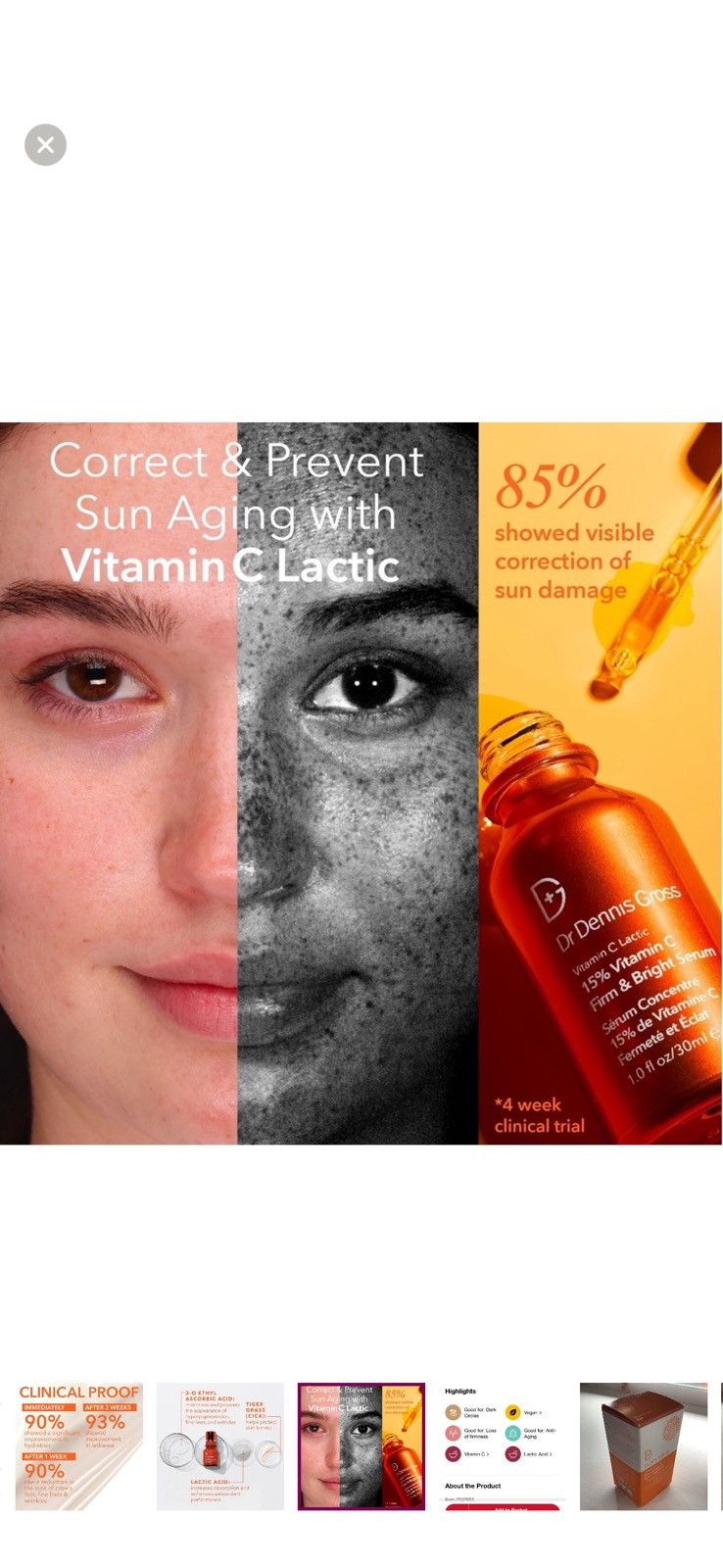 Other Vitamin C Lactic Firm & Bright Eye Treatment Size ONE SIZE - 6 Thumbnail