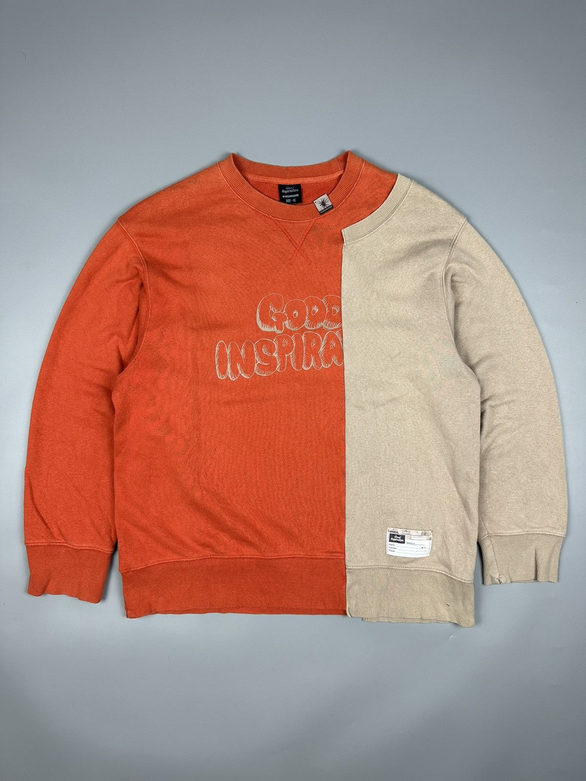 Japanese Brand × Maison MIHARA YASUHIRO Good Inspiration Miharayasuhiro GU 2 Cuts Sweatshirts Size US XL / EU 56 / 4 - 1 Thumbnail