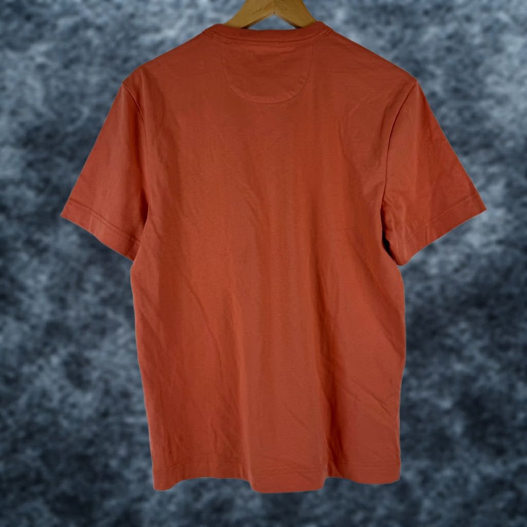 Vintage Mode of One Mens T-Shirt Crew Neck Sunbaked Clay Orange Short Sleeve 100187076MN NWT S Size US S / EU 44-46 / 1 - 1 Thumbnail