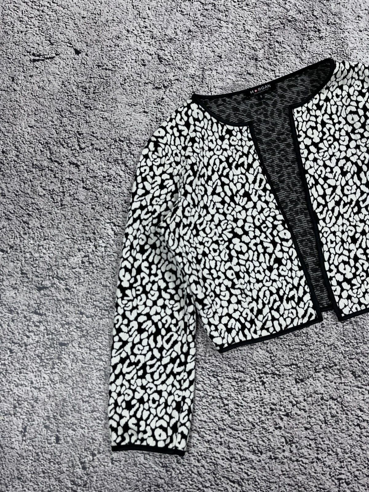 Morgan De Toi Vintage Morgan De Toi Animal Pattern Dot cardigan luxury Size S / US 4 / IT 40 - 2 Thumbnail