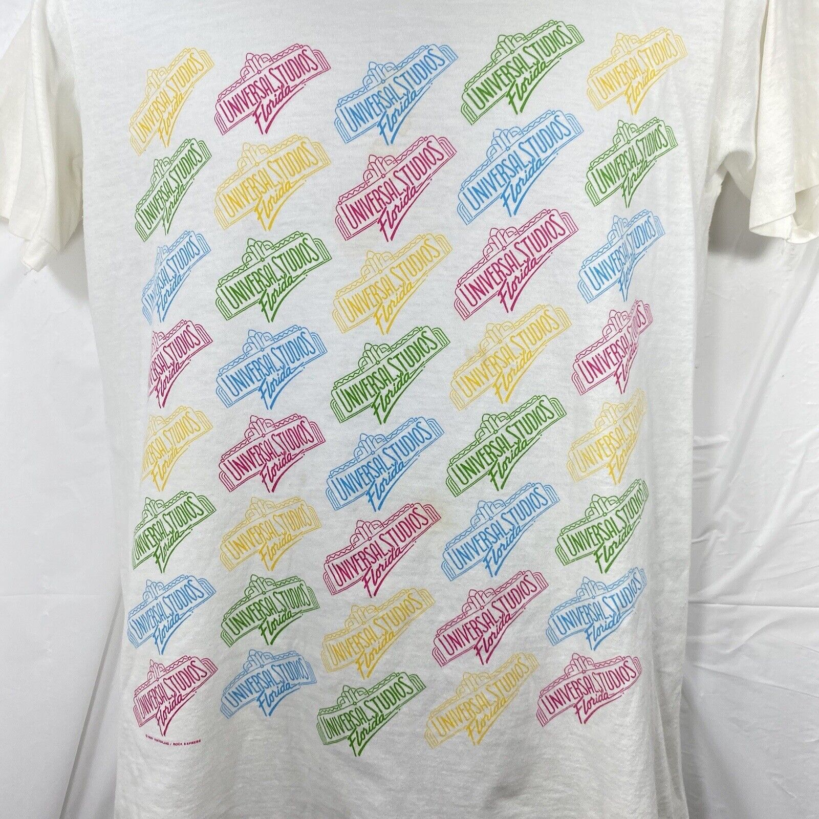 Universal Studios Vintage Universal Studios 1990 Tee Logo Graphic T Shirt Size US M / EU 48-50 / 2 - 4 Thumbnail