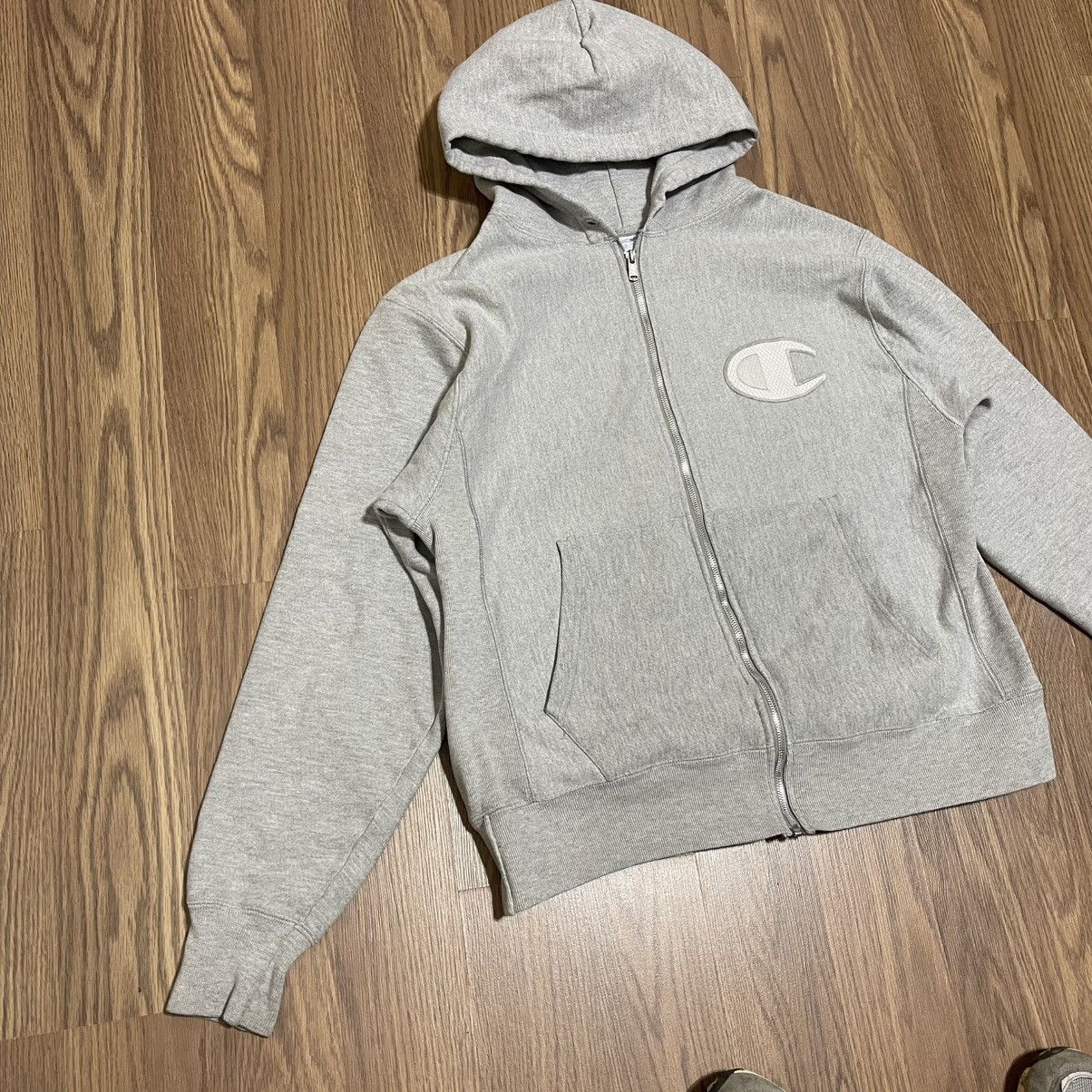 Champion Grey Champion reverse weave zip up hoodie Size US M / EU 48-50 / 2 - 3 Thumbnail