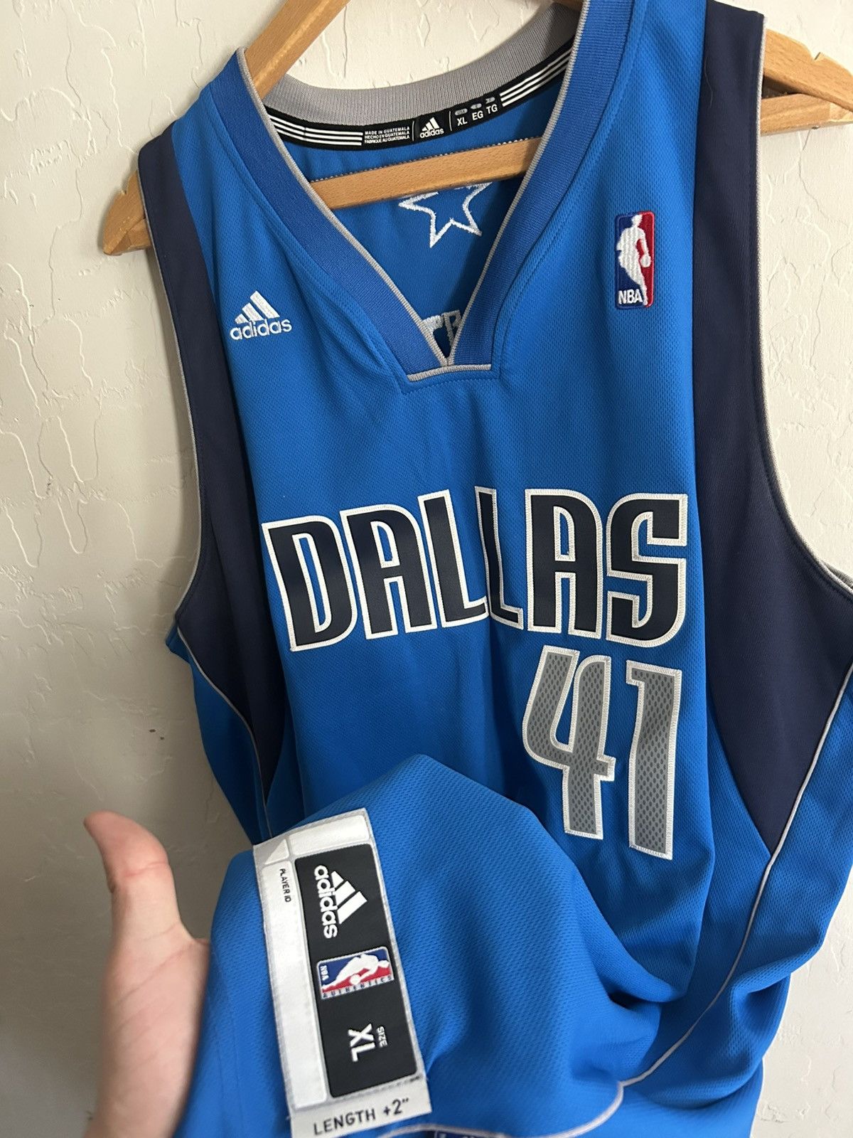 Adidas Dallas Mavericks Dirk Nowitzki Nike Jersey Size XL Size US XL / EU 56 / 4 - 3 Thumbnail
