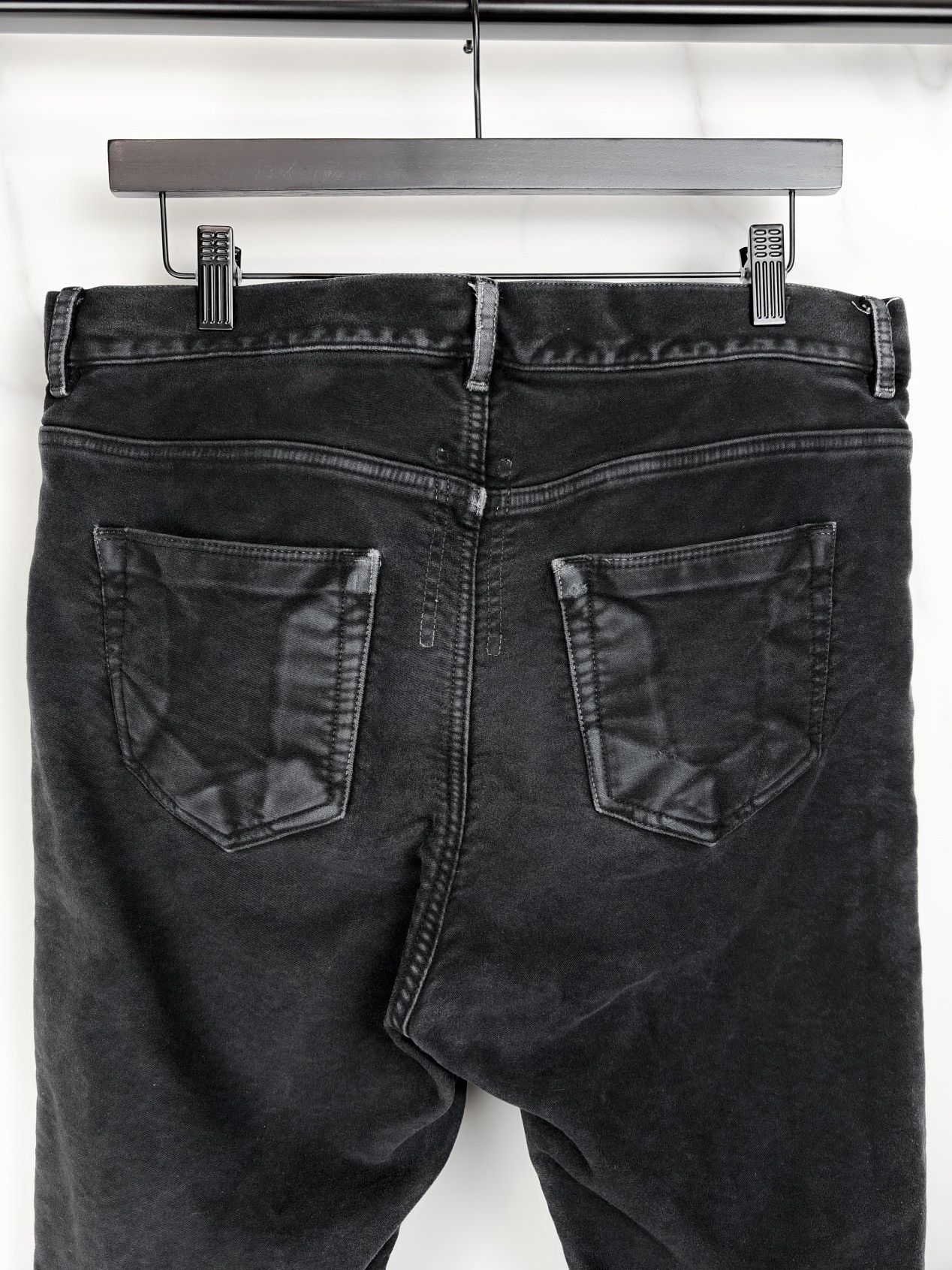 Rick Owens FW14 Rick Owens Moody Moleskin Cotton Torrence Denim Jeans Size US 32 / EU 48 - 7 Thumbnail