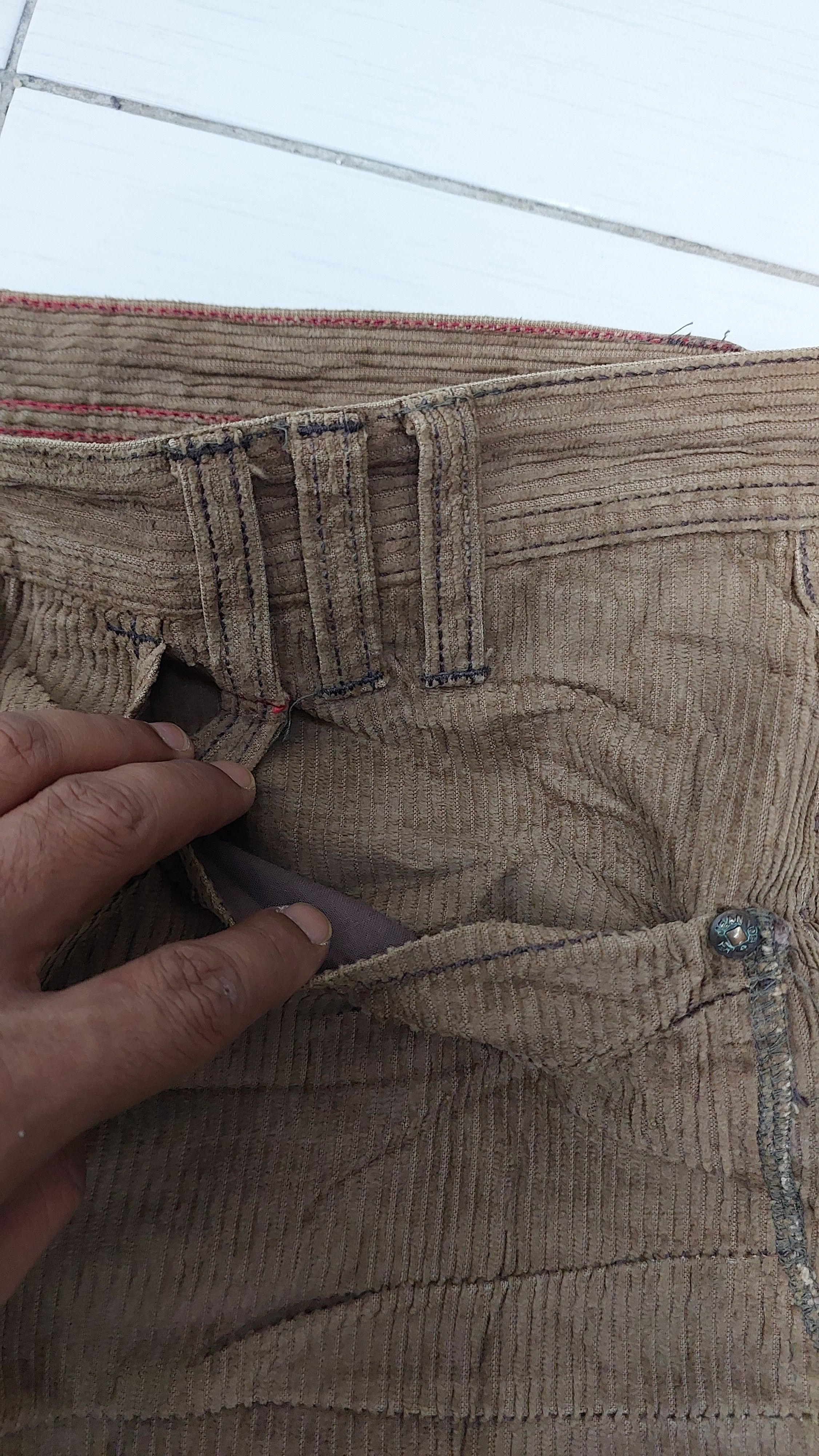 Designer × Marithe + Francois Girbaud MARITHE FRANÇOIS GIRBAUD CORDUROY PANT Size US 36 / EU 52 - 13 Thumbnail