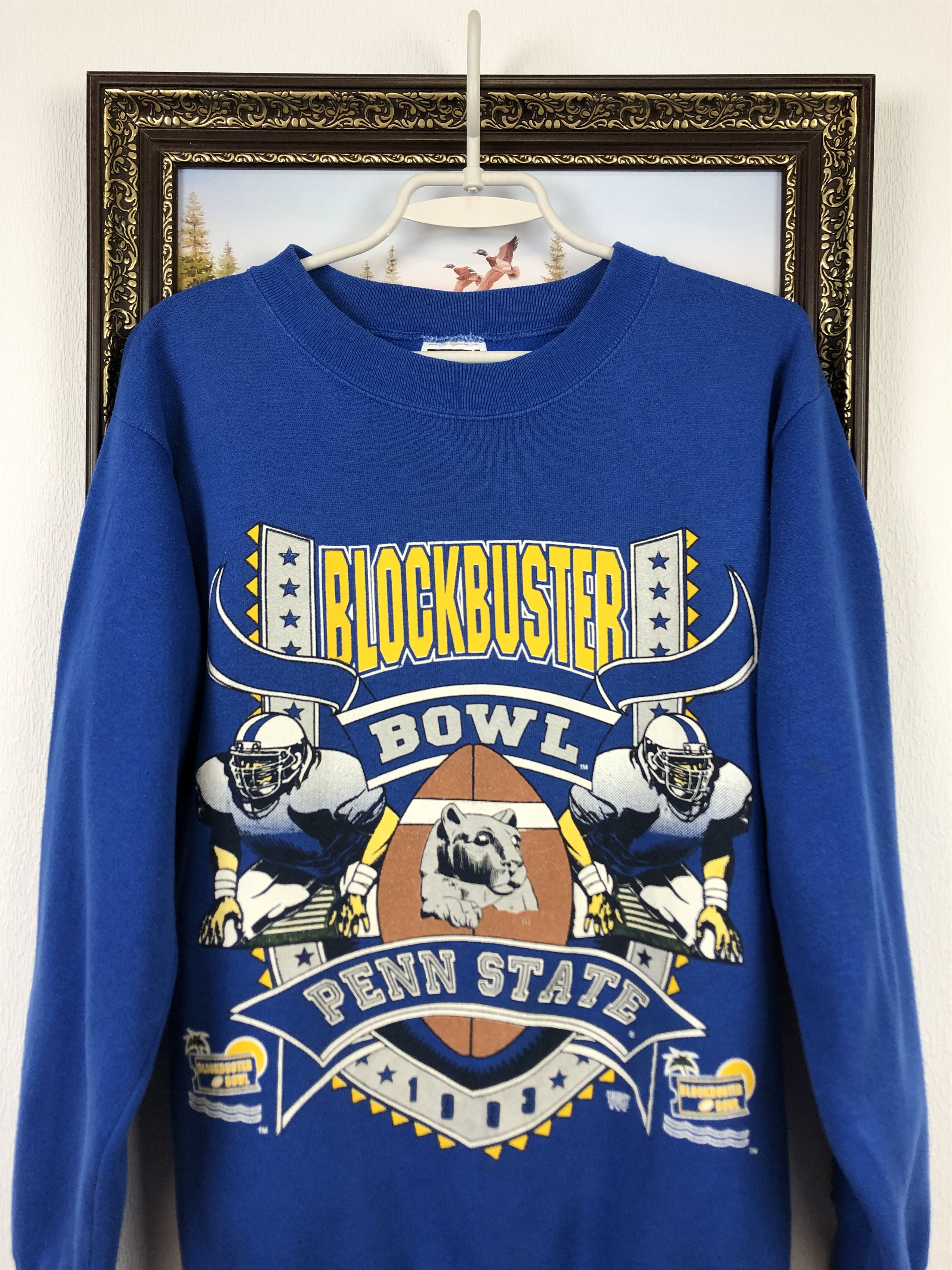 Vintage Vintage TNT Penn State University PSU Bowl Sweatshirt Rare Size US M / EU 48-50 / 2 - 2 Thumbnail
