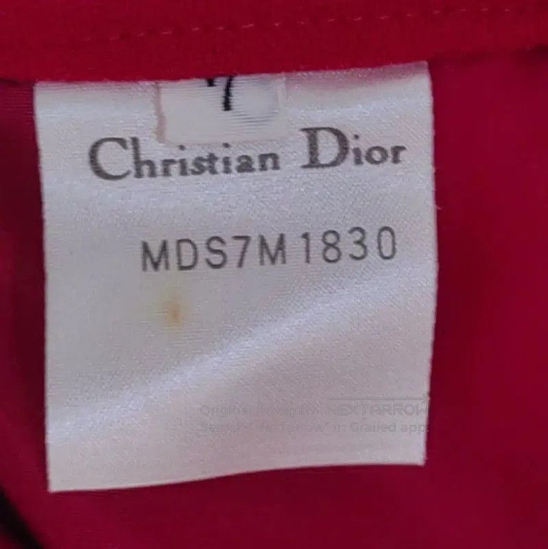 Dior Dior Women's Red Midi Skirt . Size 23" - 3 Thumbnail