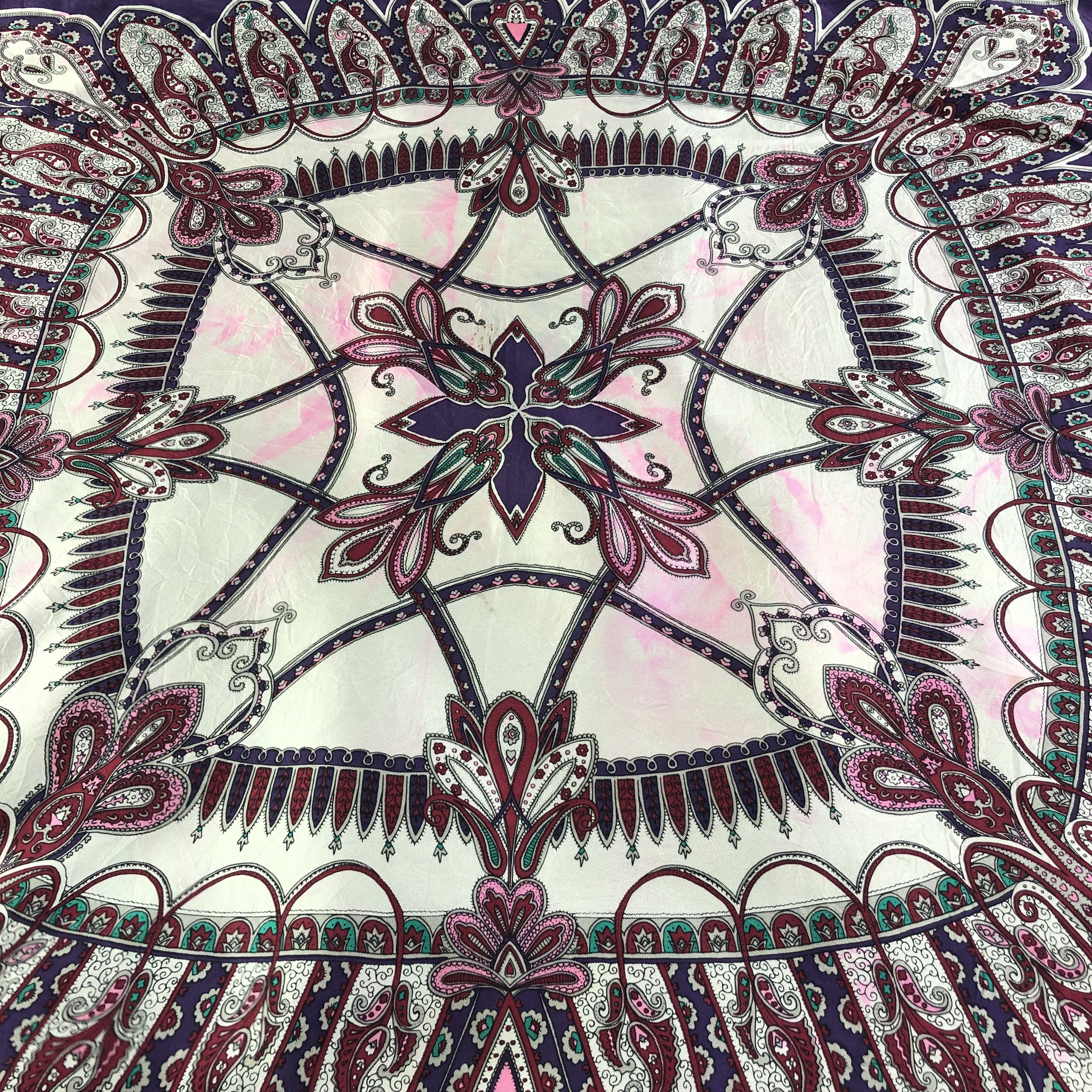 Carven Carven Hand Rolled Silk Scarf M528 Size ONE SIZE - 5 Thumbnail