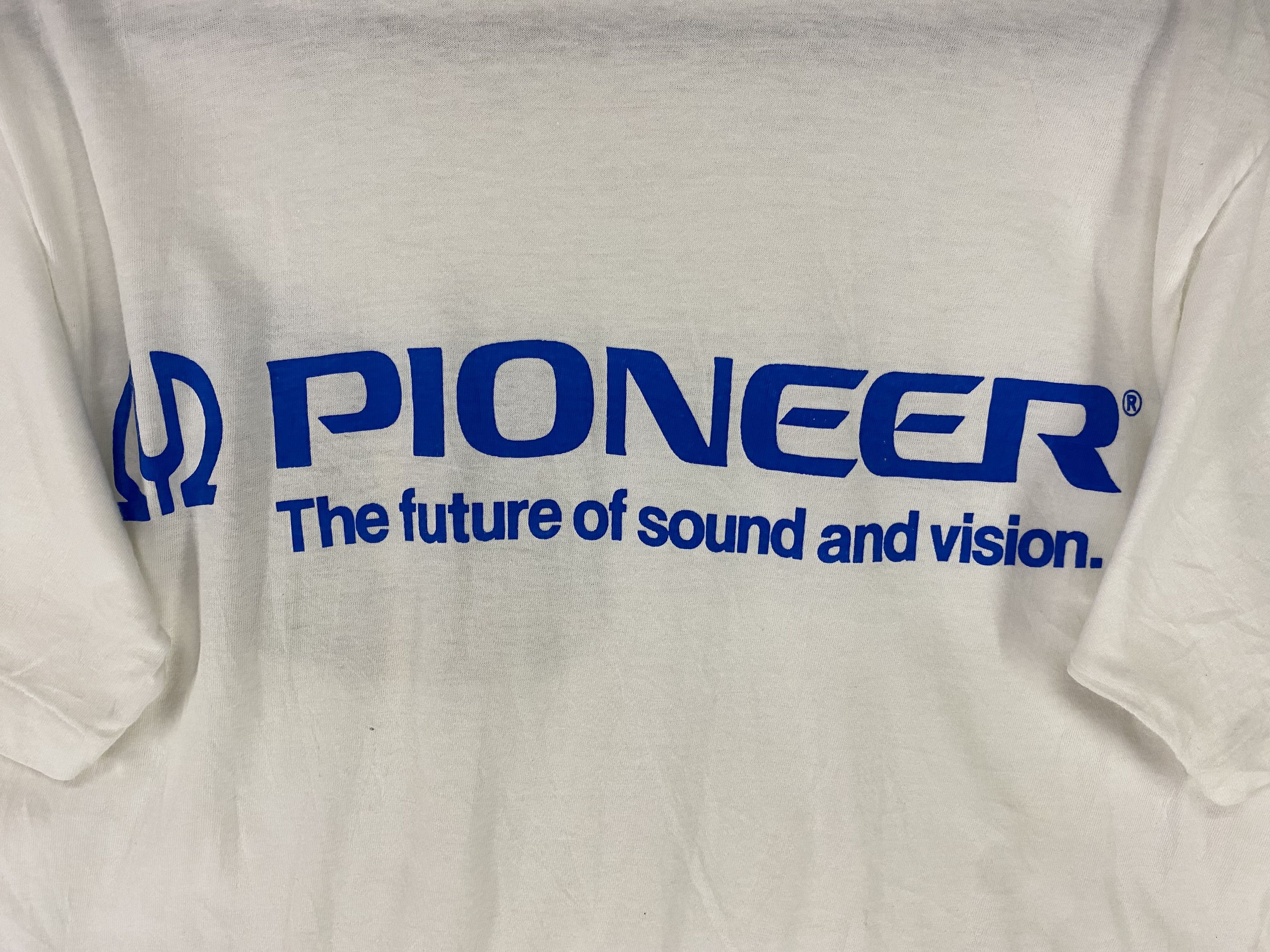 Sony 80s Pioneer Laserdisc sound and vision vintage shirt Size US S / EU 44-46 / 1 - 7 Thumbnail