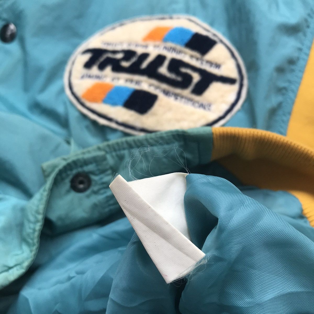 Vintage Vintage 90s Trust Super Tuning System Racing Team Jacket Size US L / EU 52-54 / 3 - 8 Thumbnail