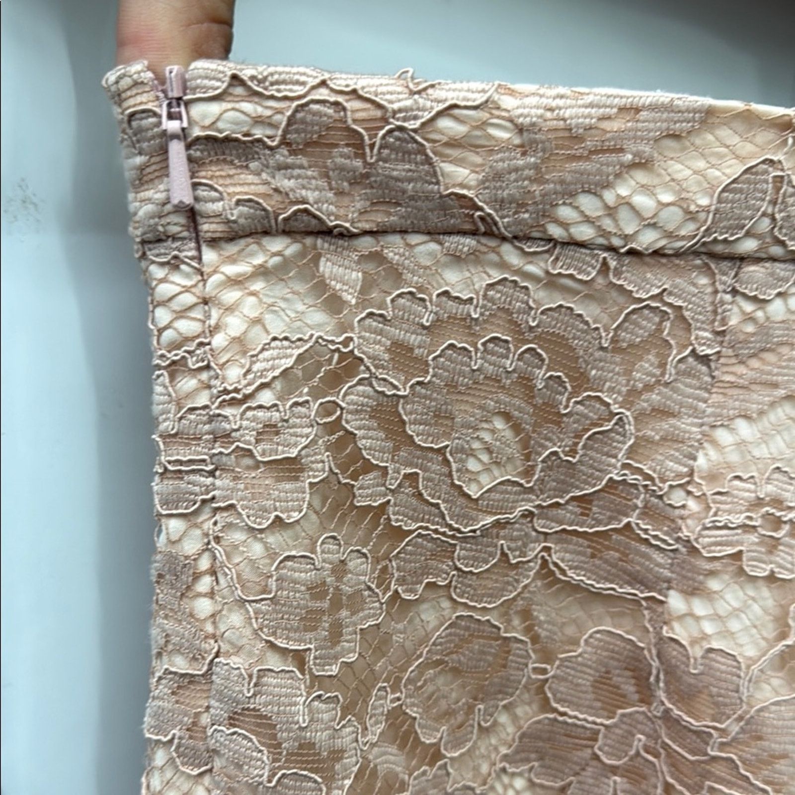 Blumarine NWT Blugirl Blush Lace Pants Size M Size 25" / US 0 / IT 36 - 10 Thumbnail
