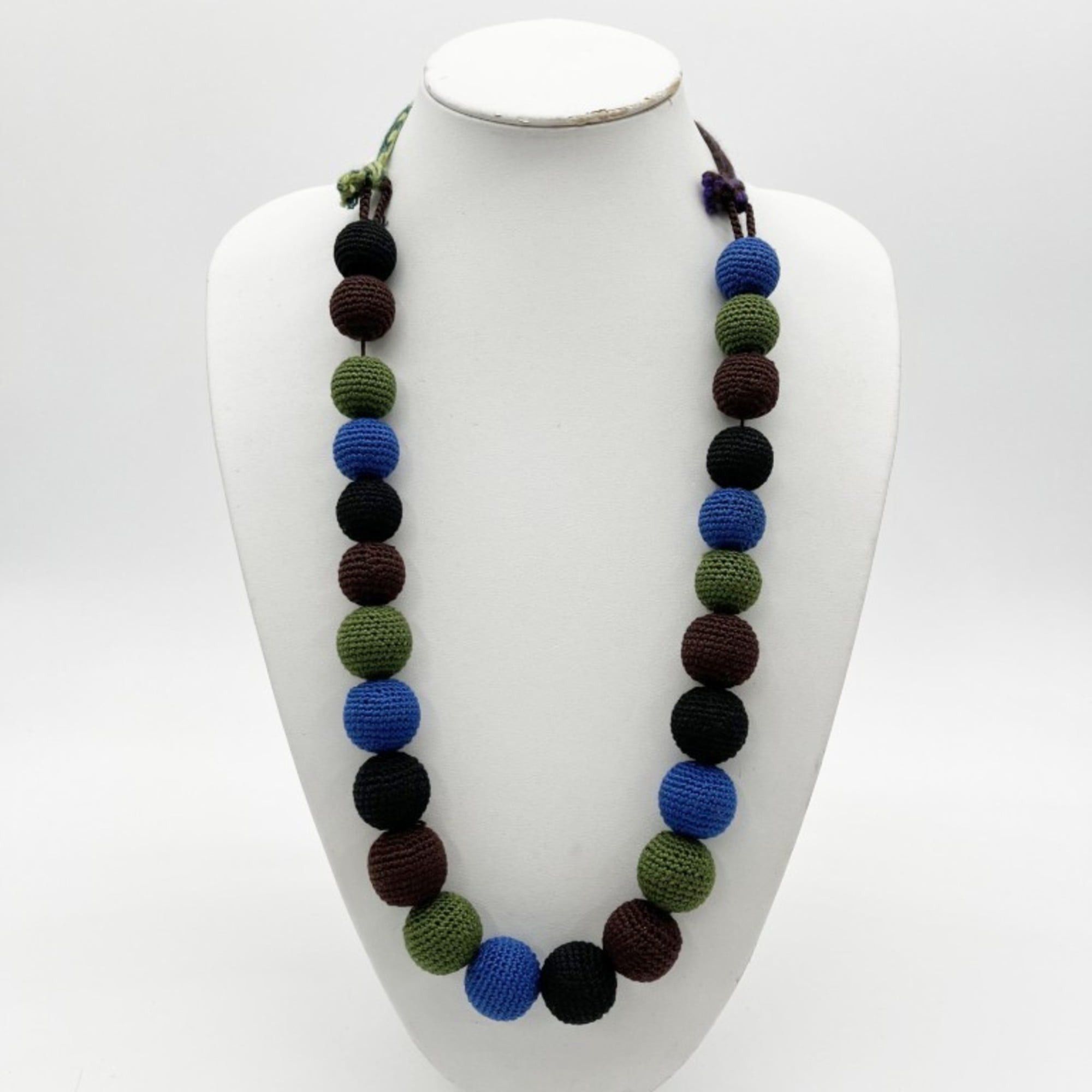 Prada Prada Necklace P7133 Multicolor Cotton Women's Size ONE SIZE - 1 Thumbnail
