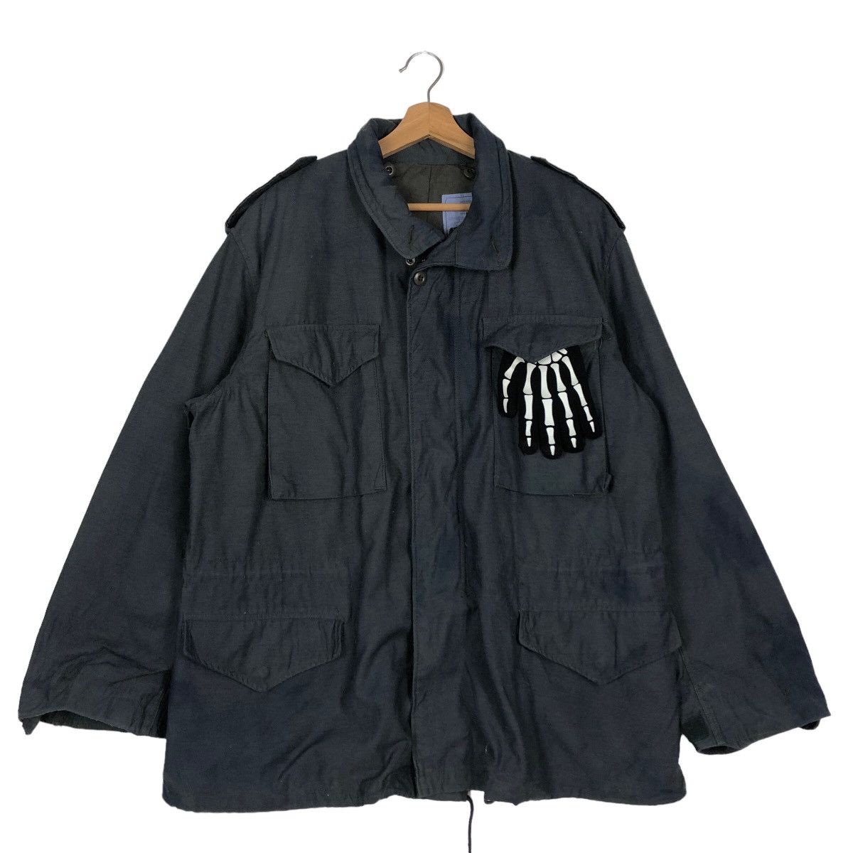 Alpha Industries Military Army Vintage Alpha Industries USA Inspector Jacket Size US L / EU 52-54 / 3 - 1 Thumbnail