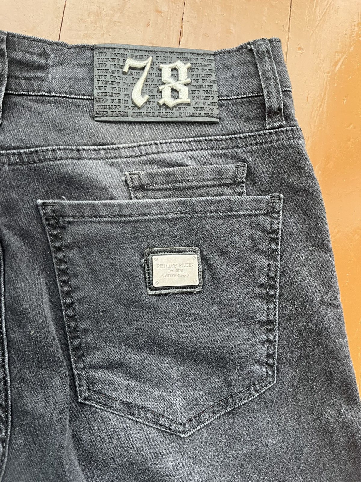 Philipp Plein Philip Plein Illegal Fight Club Jeans Size US 33 - 5 Thumbnail