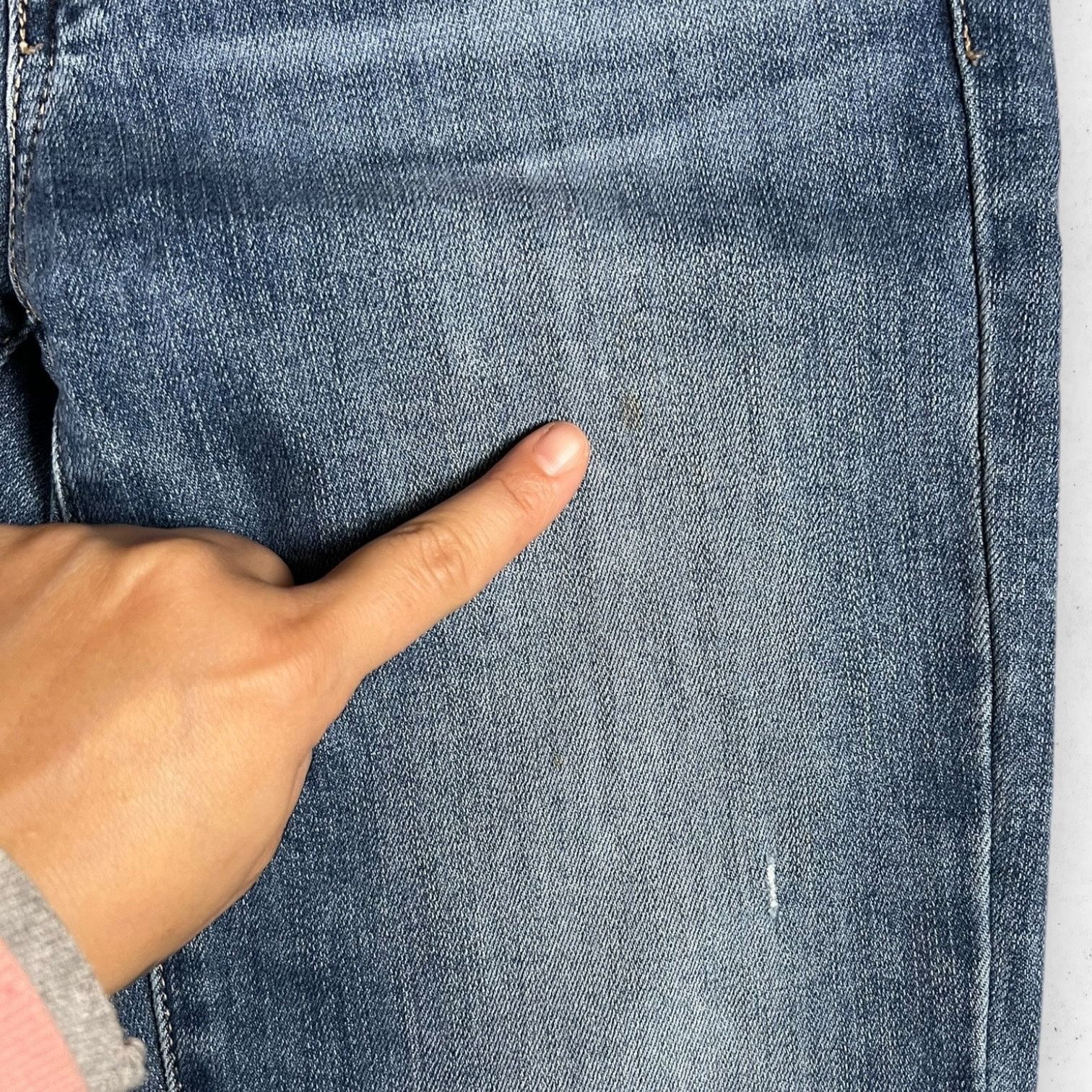 Paige Paige Verdugo Ankle Women's 24 Stretch Denim Raw Hem Casual Size 24" / US 00 / IT 34 - 6 Thumbnail