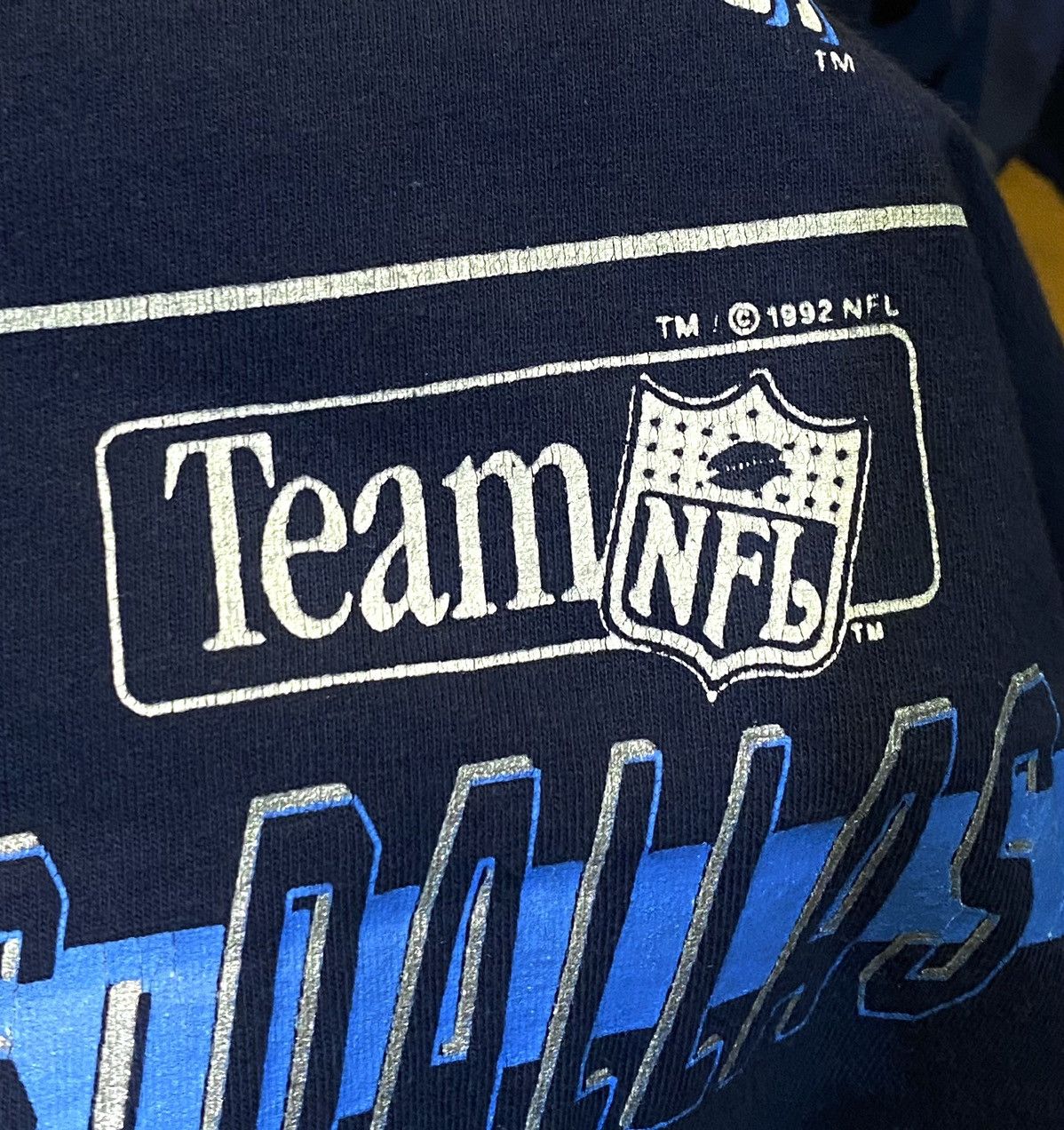 NFL × Vintage Dallas Cowboys salem tag 1992 All Over Print vintage Size US XL / EU 56 / 4 - 11 Thumbnail