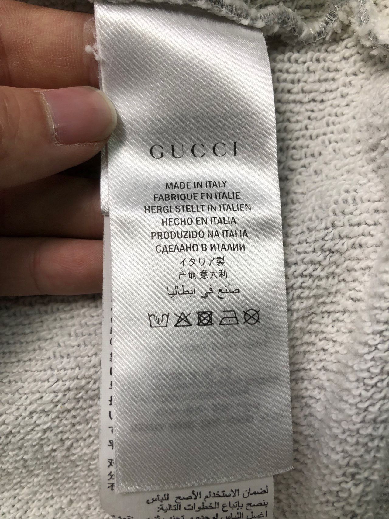 Gucci Gucci Arm logo zipper hoodie 2501-Nextarrow Size US M / EU 48-50 / 2 - 5 Thumbnail