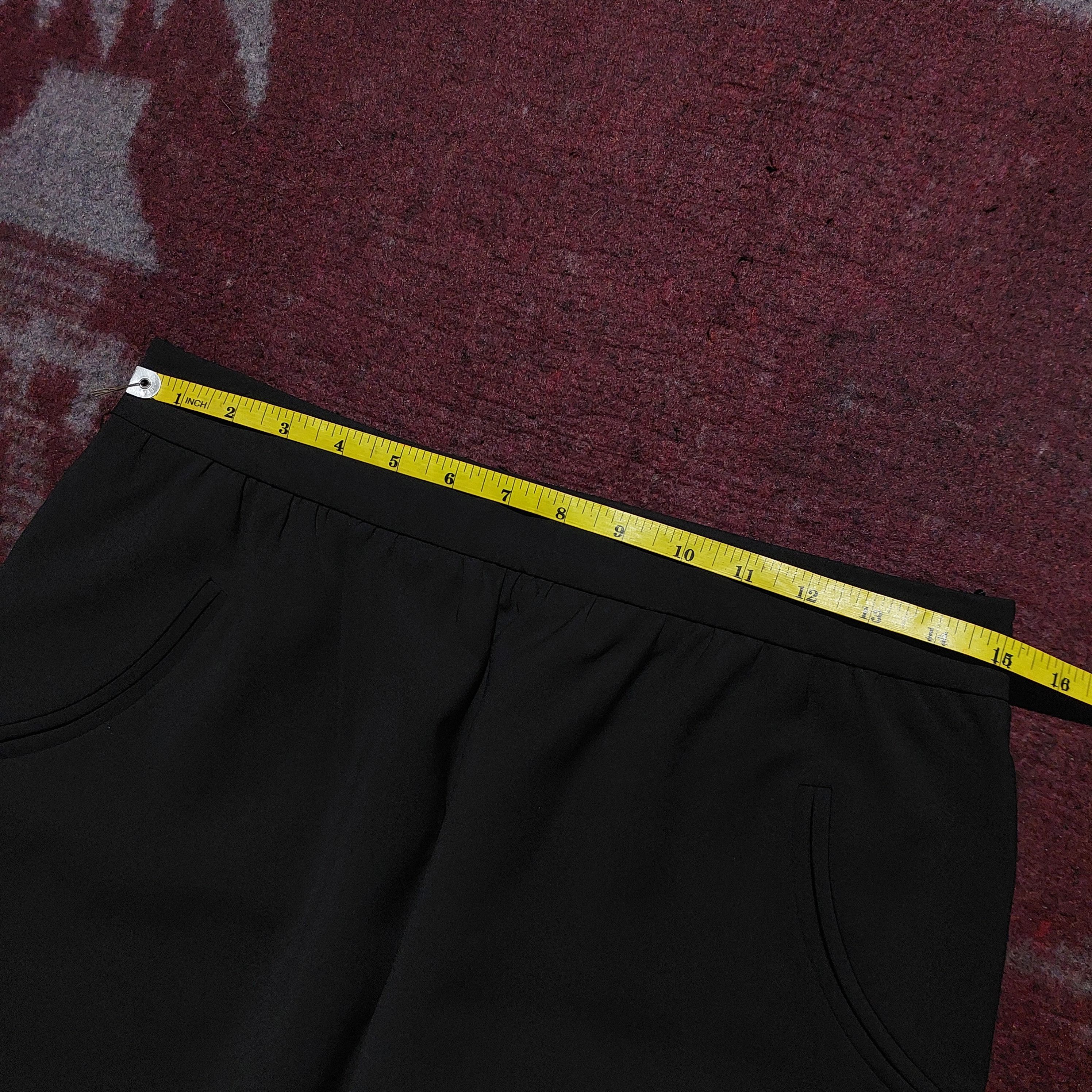 Jil Sander Jil sander nylon black midi skirt Size 30" / US 8 / IT 44 - 13 Thumbnail