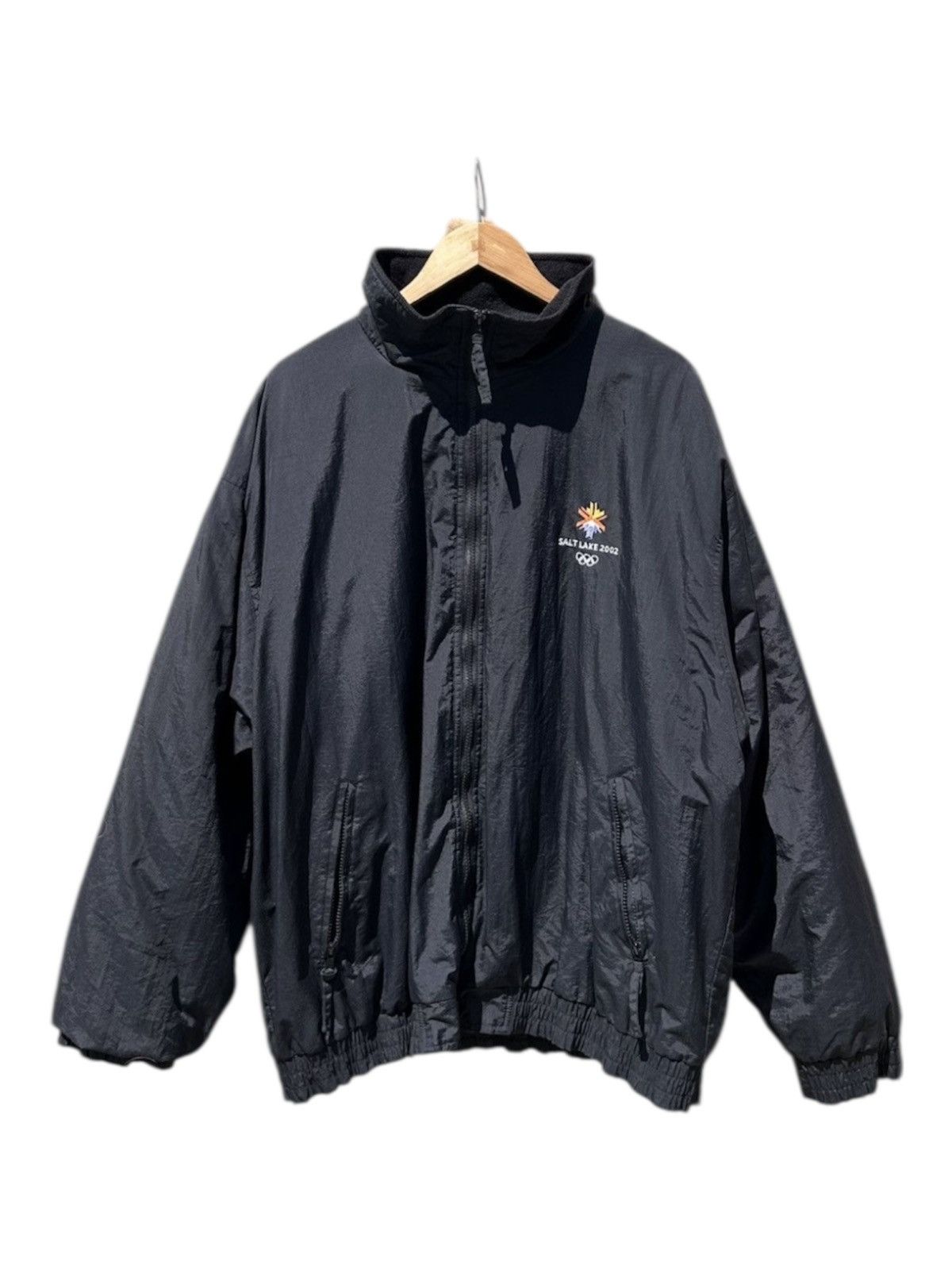 USA Olympics Salt Lake 2002 Olympics Vintage Puffer Windbreaker Size US XXL / EU 58 / 5 - 1 Thumbnail