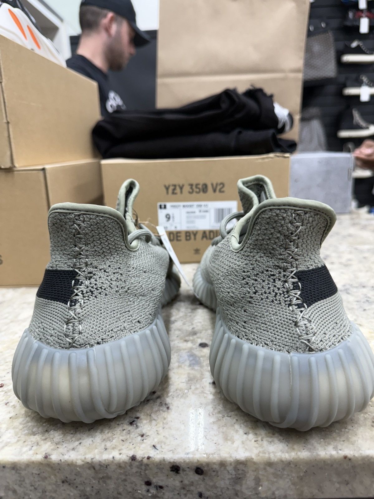 Yeezy Adidas Yeezy Boost 350 V2 Granite Size US 9.5 / EU 42-43 - 4 Thumbnail