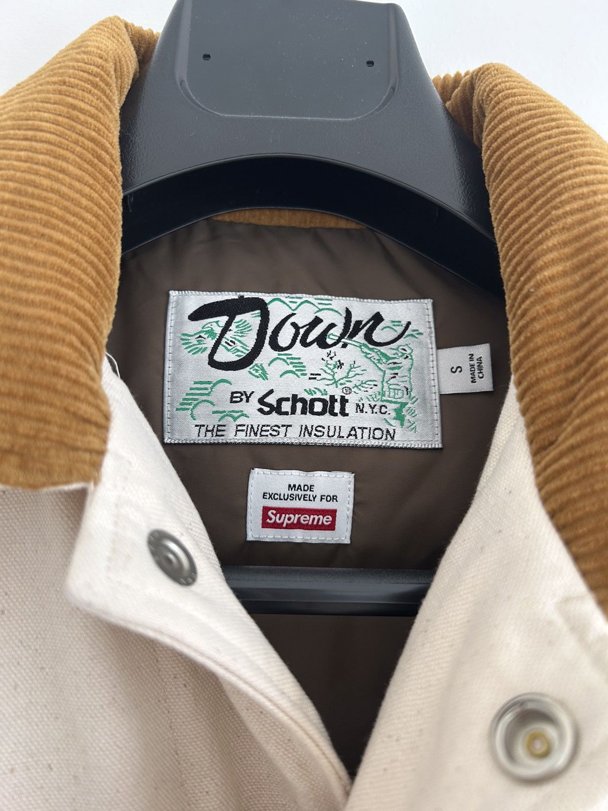 Schott × Supreme Supreme x Schott insulated canvas work jacket 🥧 Size US S / EU 44-46 / 1 - 2 Thumbnail