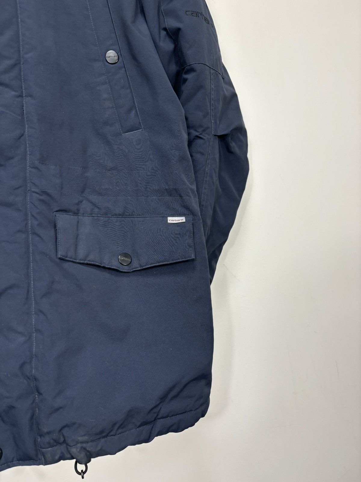 Carhartt Vintage Carhartt WIP Men’s Navy Fur Anchorage Parka Jacket Size US S / EU 44-46 / 1 - 10 Thumbnail