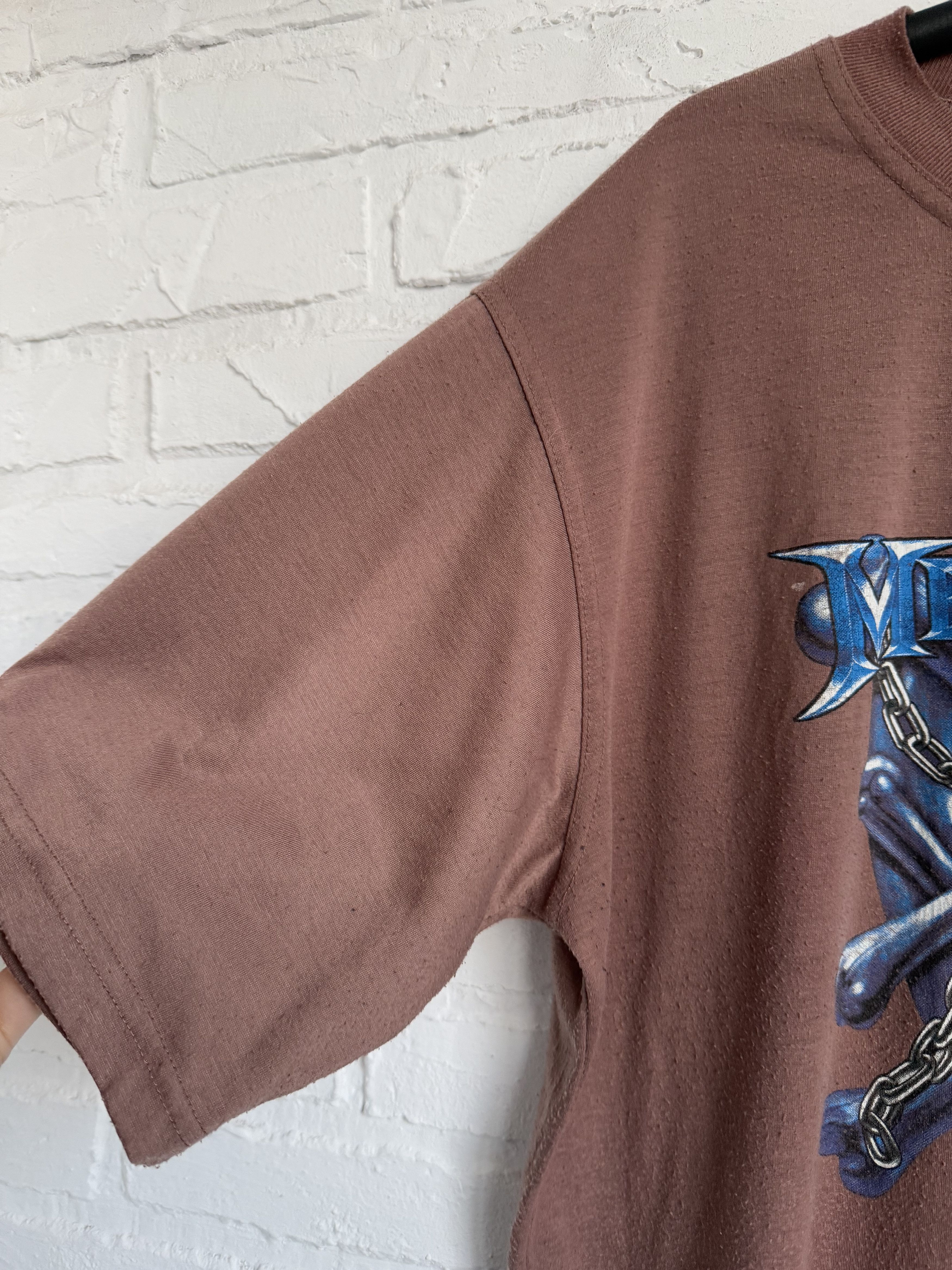 Megadeth × Vintage Vintage 90s Megadeth skull logo t-shirt Size US XL / EU 56 / 4 - 3 Thumbnail