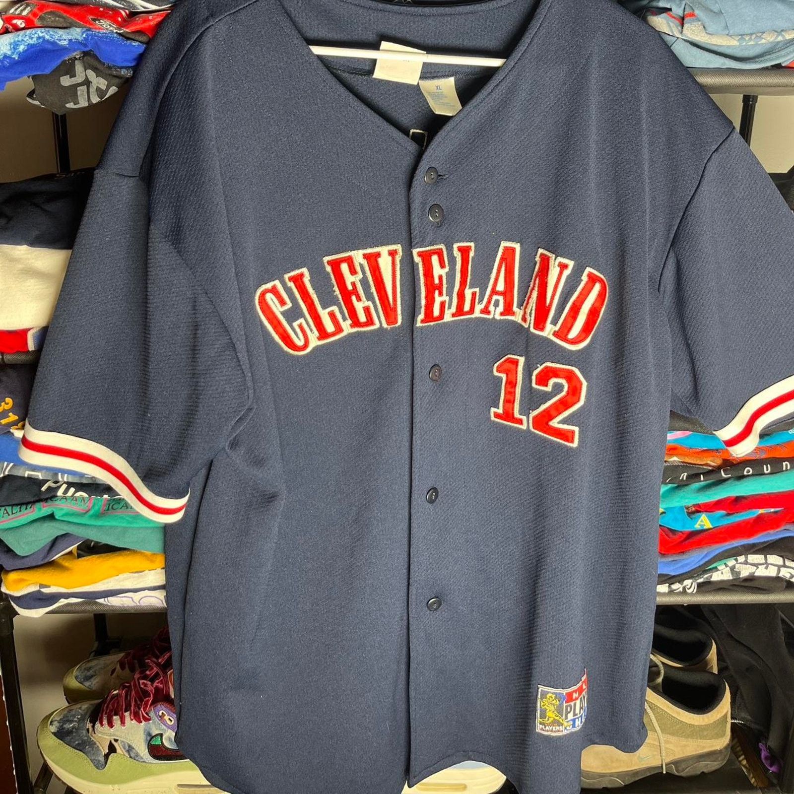 MLB Vintage roberto alomar cleveland indians jersey Size US XL / EU 56 / 4 - 1 Thumbnail