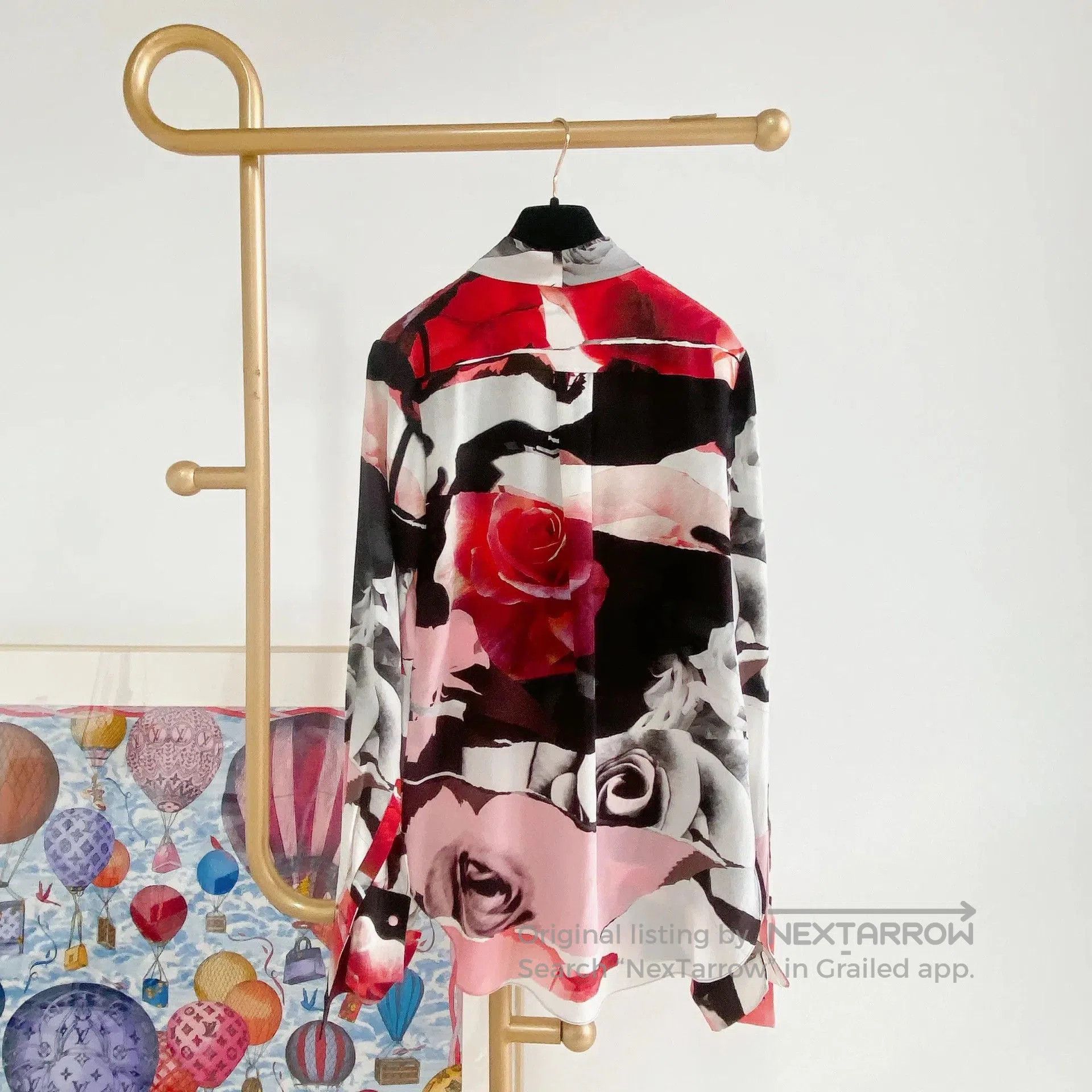 Alexander McQueen Alexander MCQueen All-Over Print Shirt. Size S / US 4 / IT 40 - 2 Thumbnail