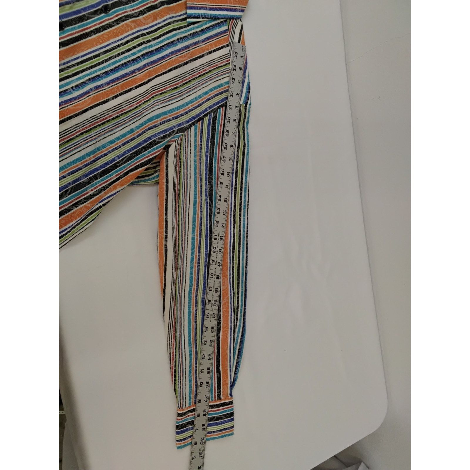 Robert Graham Robert Graham Button Up Shirt Men's L Multicolor Stripe Size US L / EU 52-54 / 3 - 15 Thumbnail
