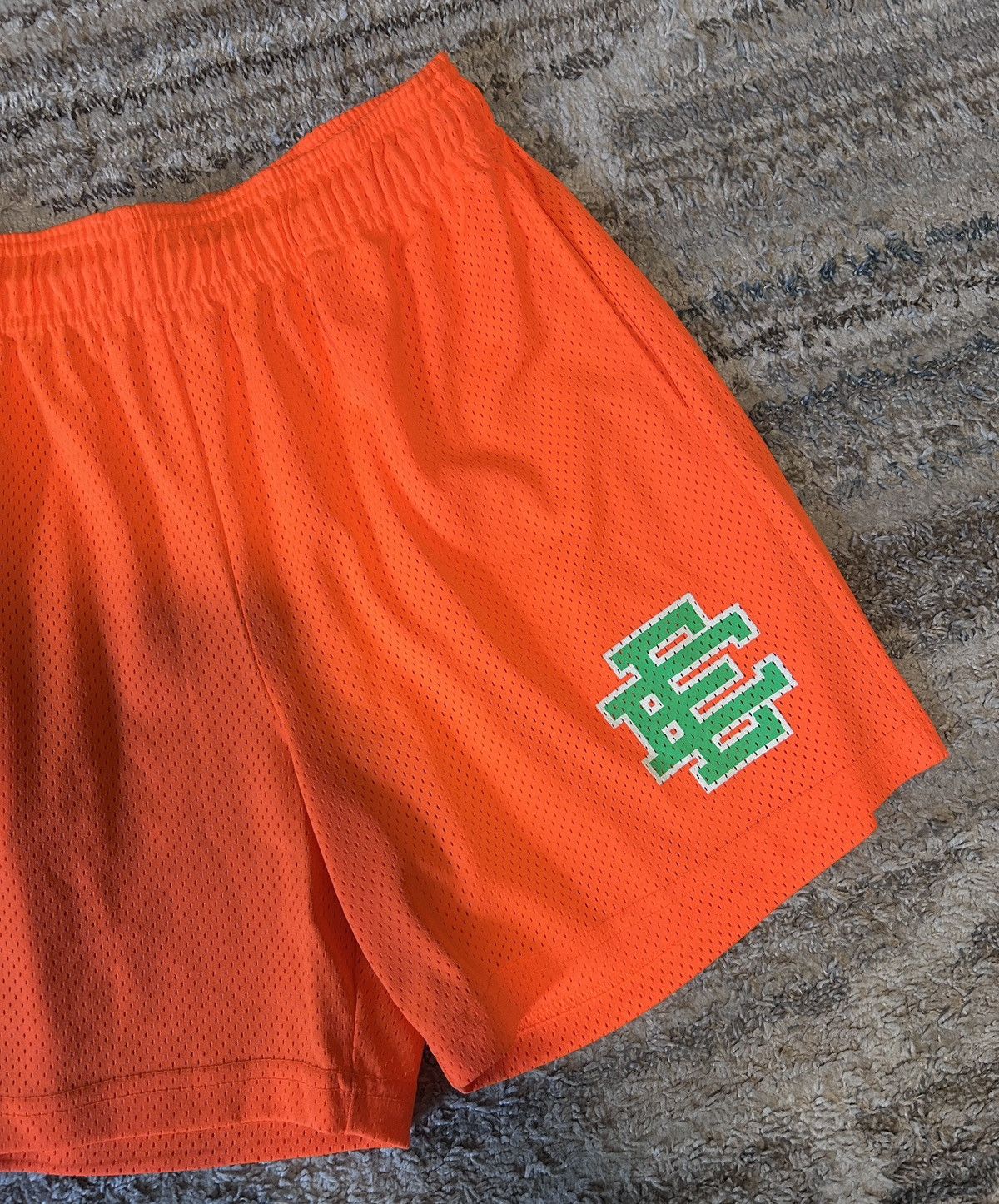 Eric Emanuel Eric Emanuel EE Basic/Core Safety Orange Green Short Size US 34 / EU 50 - 1 Thumbnail