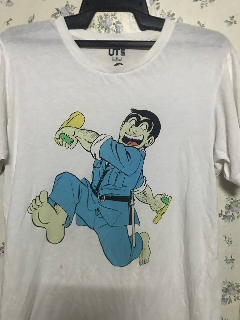 Anime Ryo-san Kochikame Anime Manga Japanese Brand Tee Size US S / EU 44-46 / 1 - 1 Thumbnail