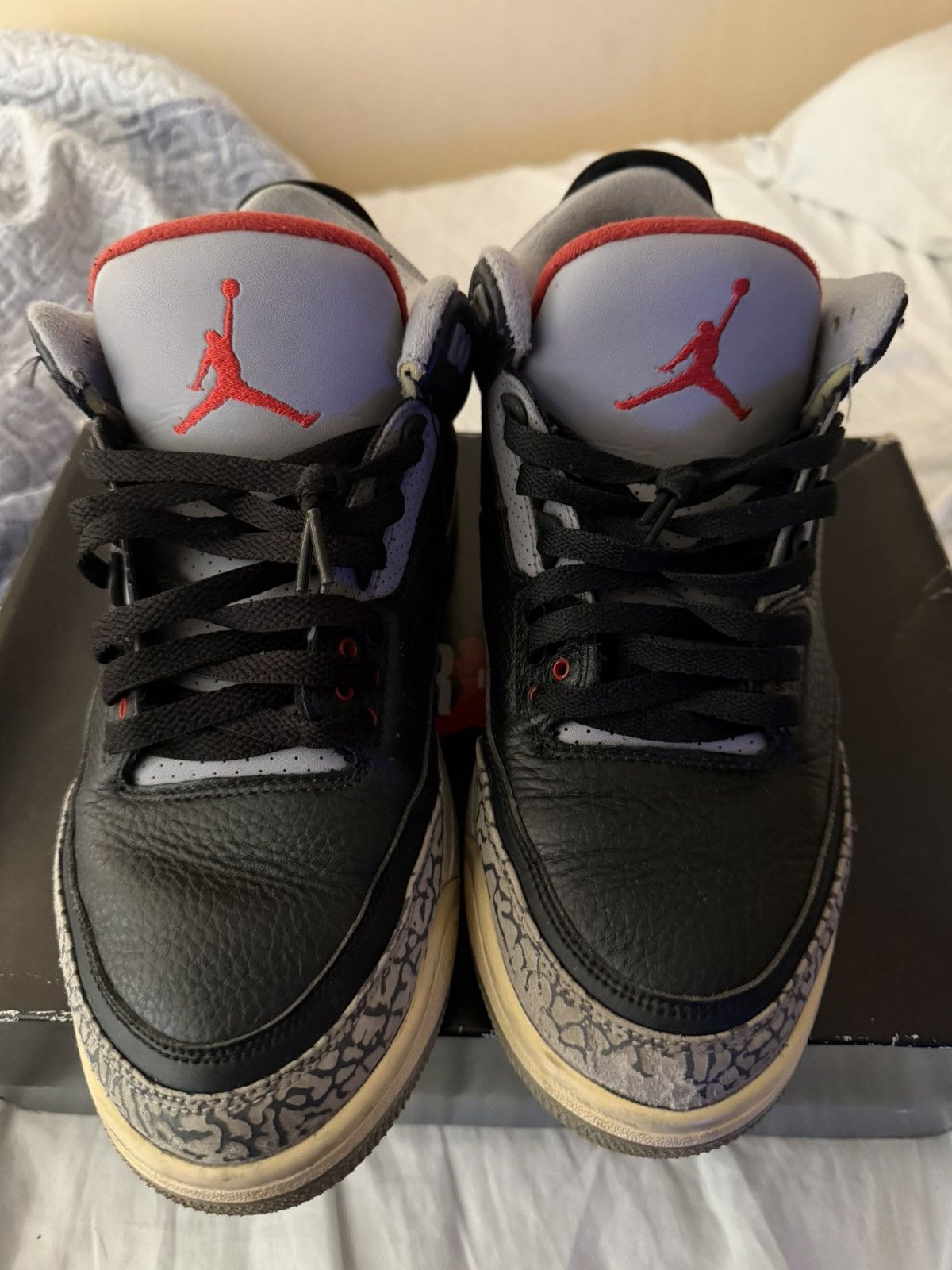 Jordan Brand Black Cement 3s 2018 Size US 10.5 / EU 43-44 - 1 Thumbnail