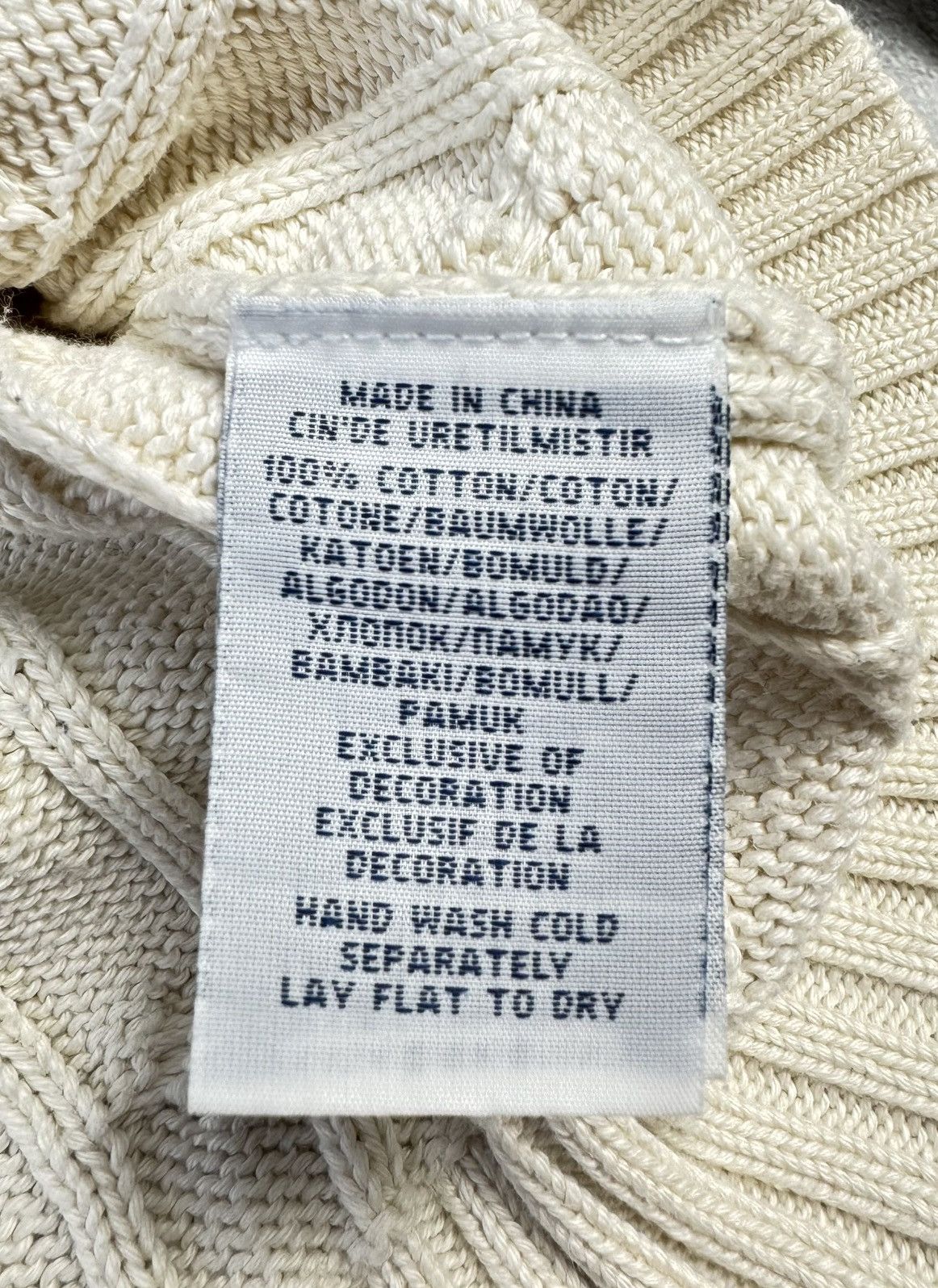 Polo Ralph Lauren Polo Ralph Lauren V-Neck Cable Knit Sweater size L Size L / US 10 / IT 46 - 7 Thumbnail